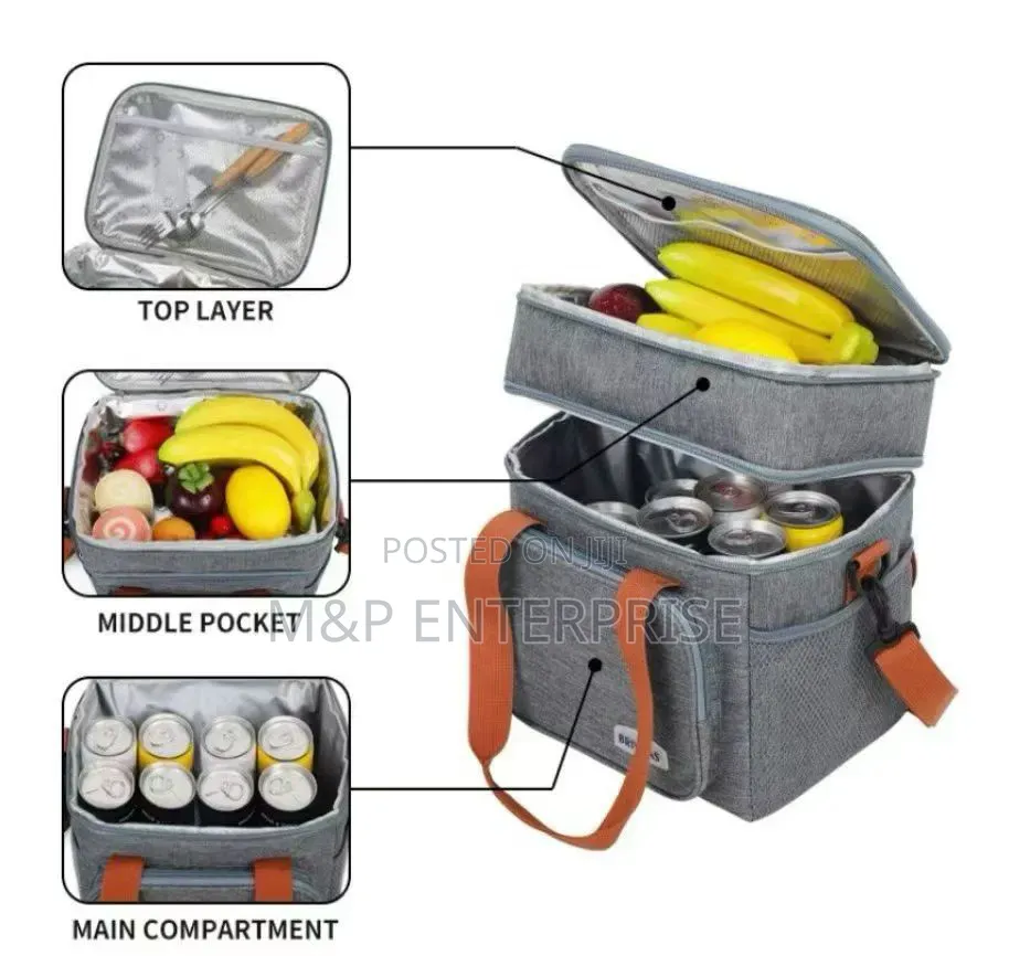 Three Layers Lunch Bag