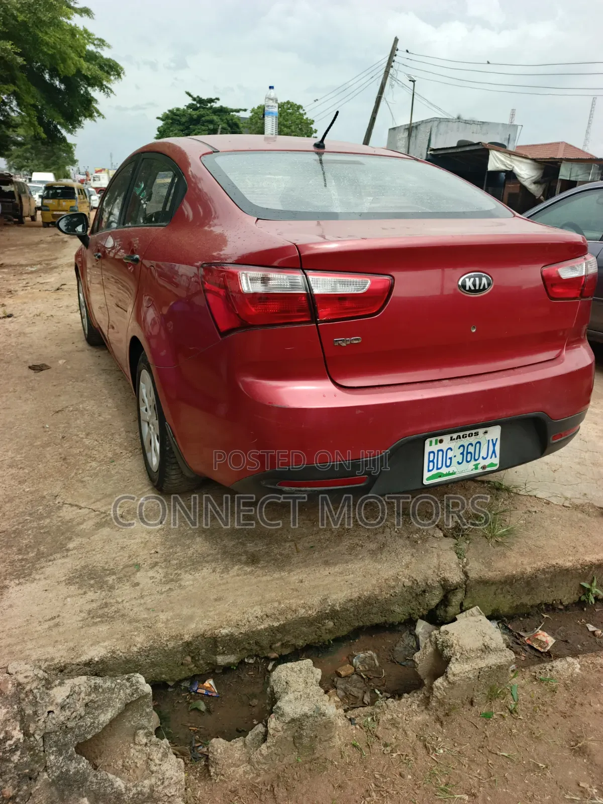 Kia Rio 2013 Red