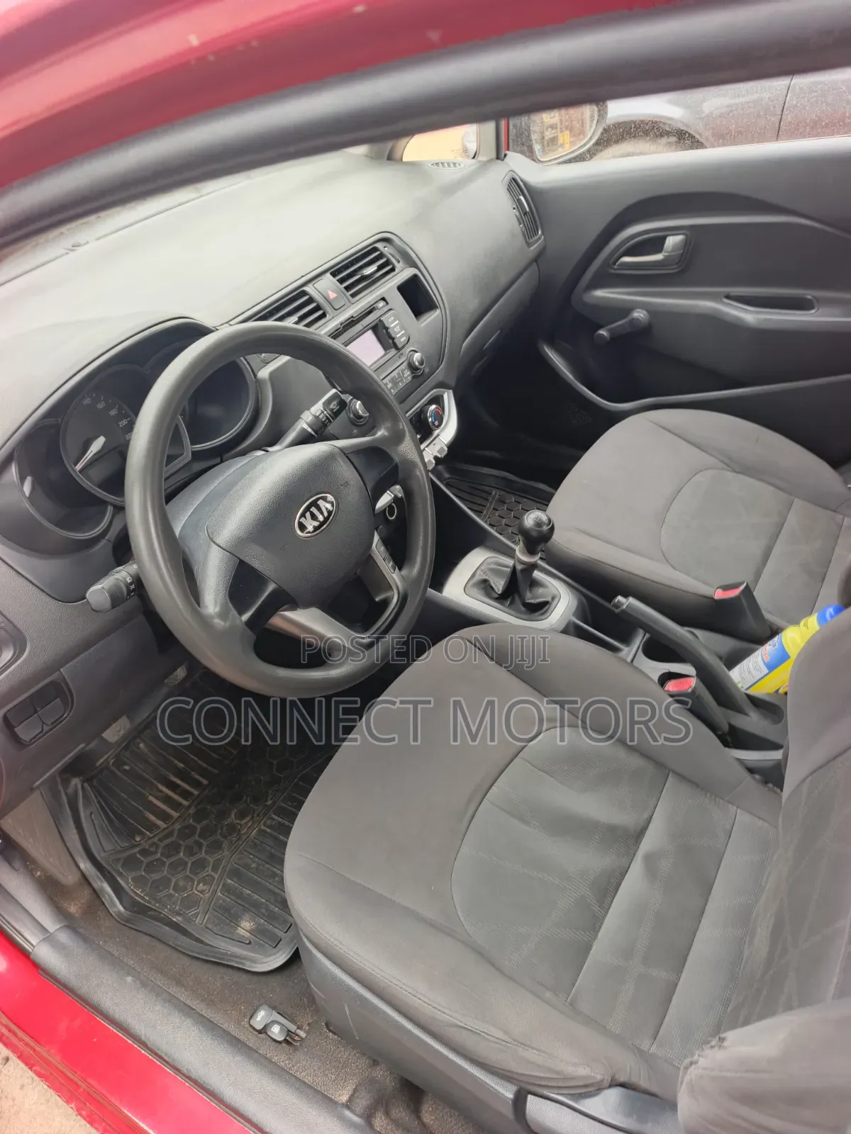 Kia Rio 2013 Red