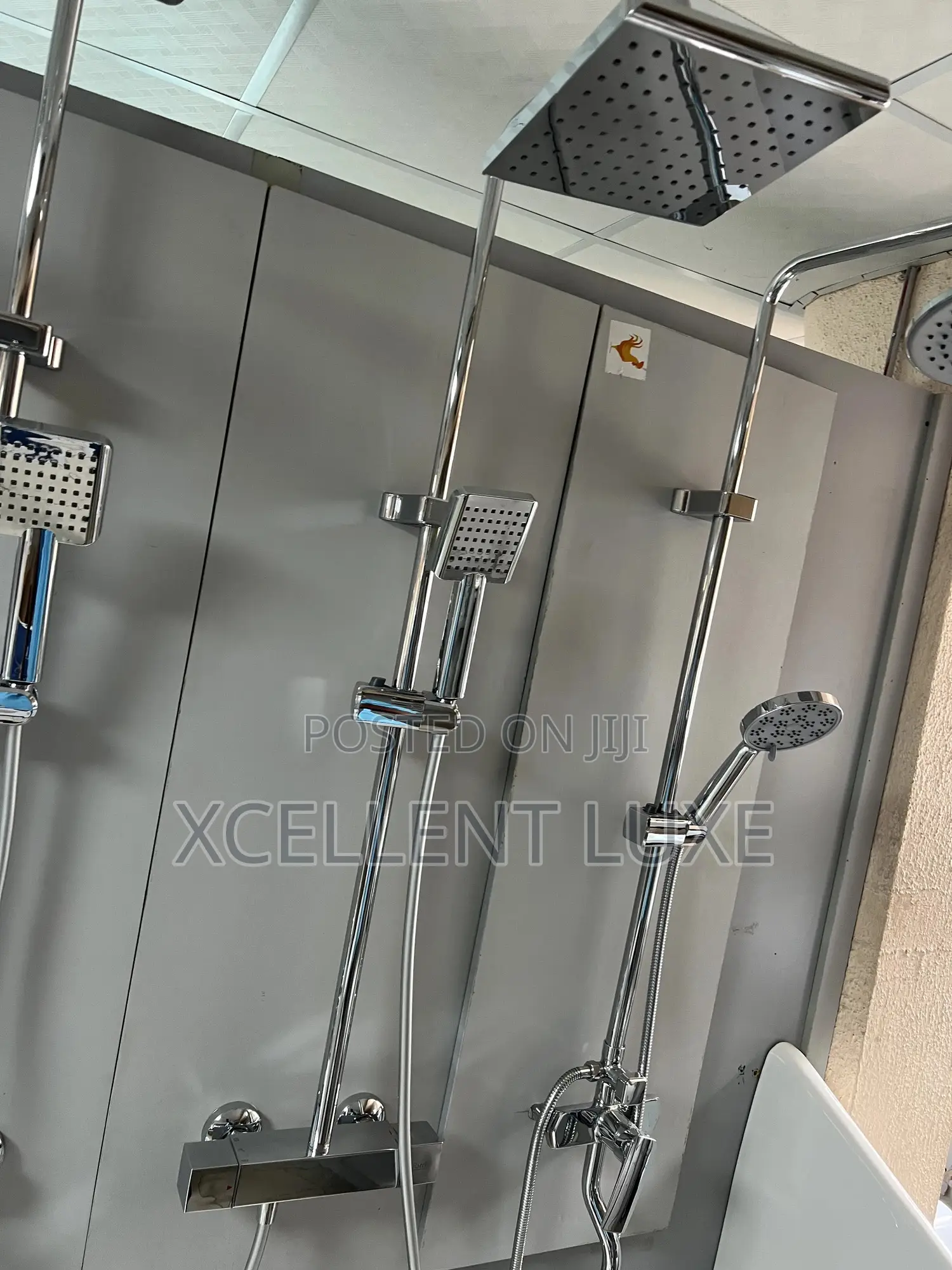 Parris Thermostatic Shower Mixer Set Chrome