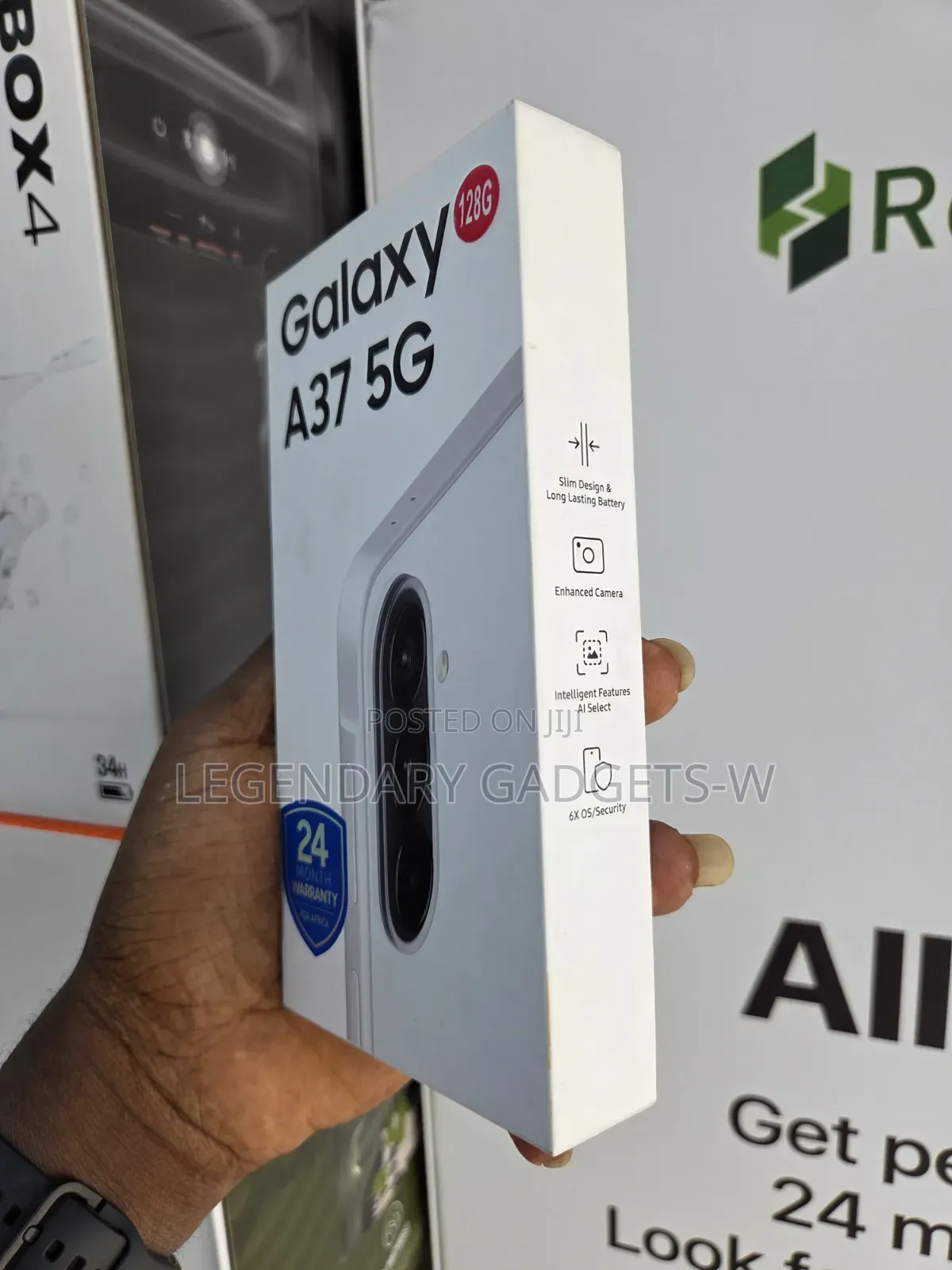 New Samsung Galaxy A37 128 GB White