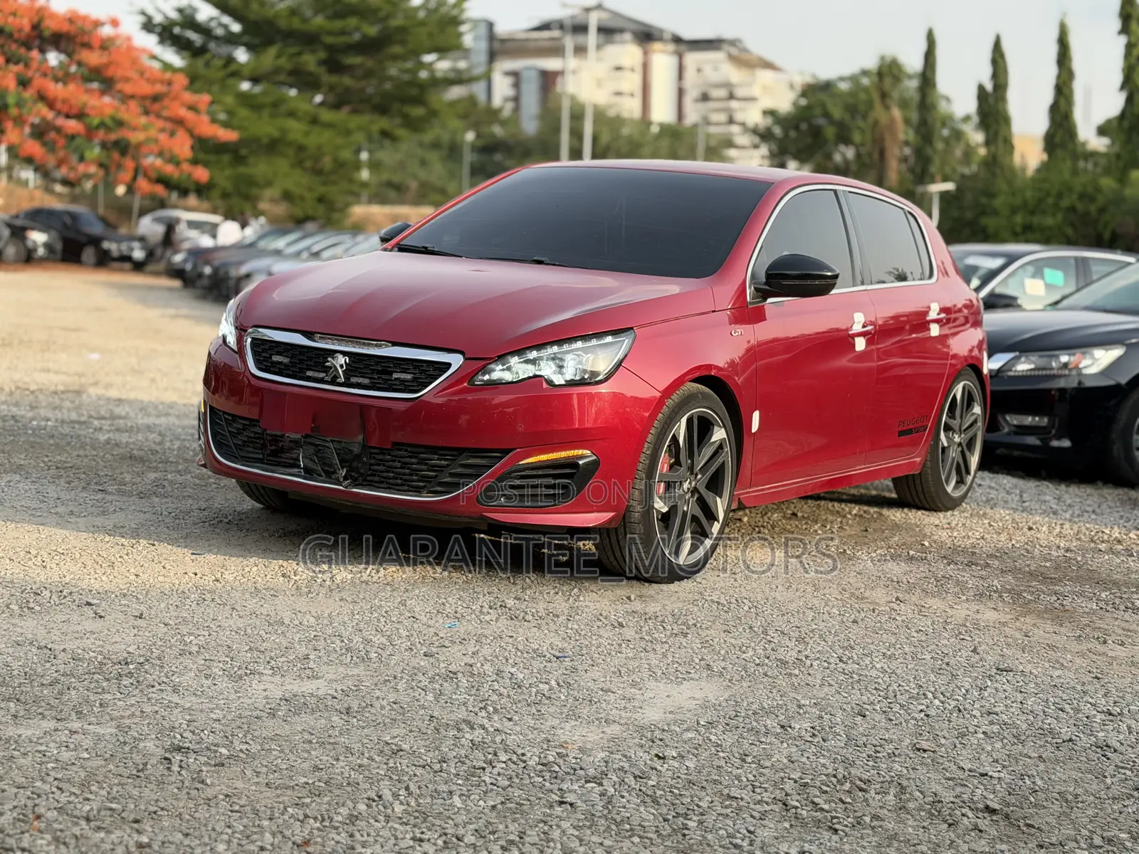 Peugeot 308 2015 Red