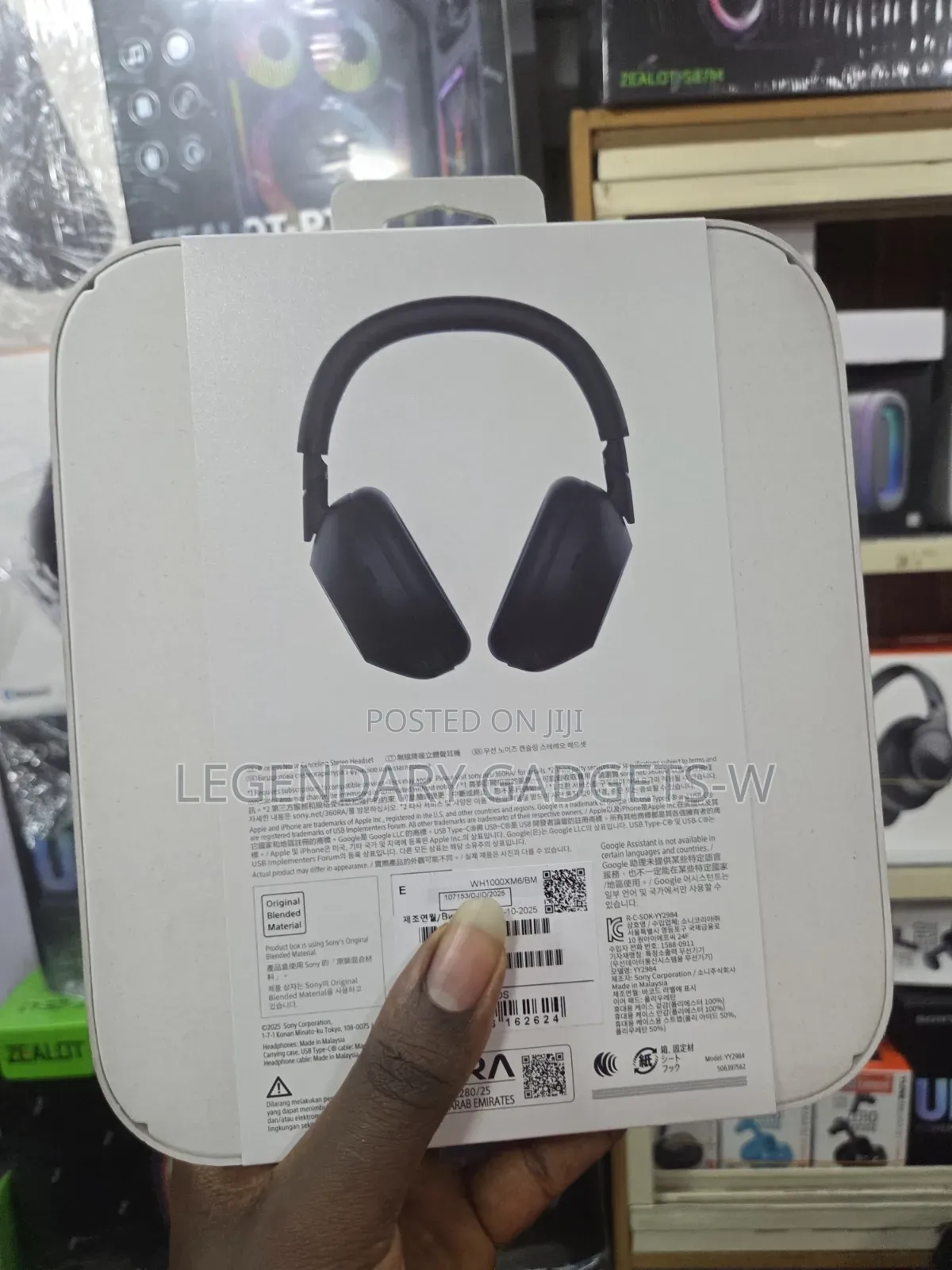Brand New Sony Xm6 Wireless Noise Cancelling Stereo Headset