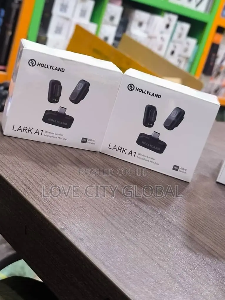 Lark A1 Hollyland Mic Mini Duo -Iphone/Android/Pc 200m Anc (2tx + 1rx)