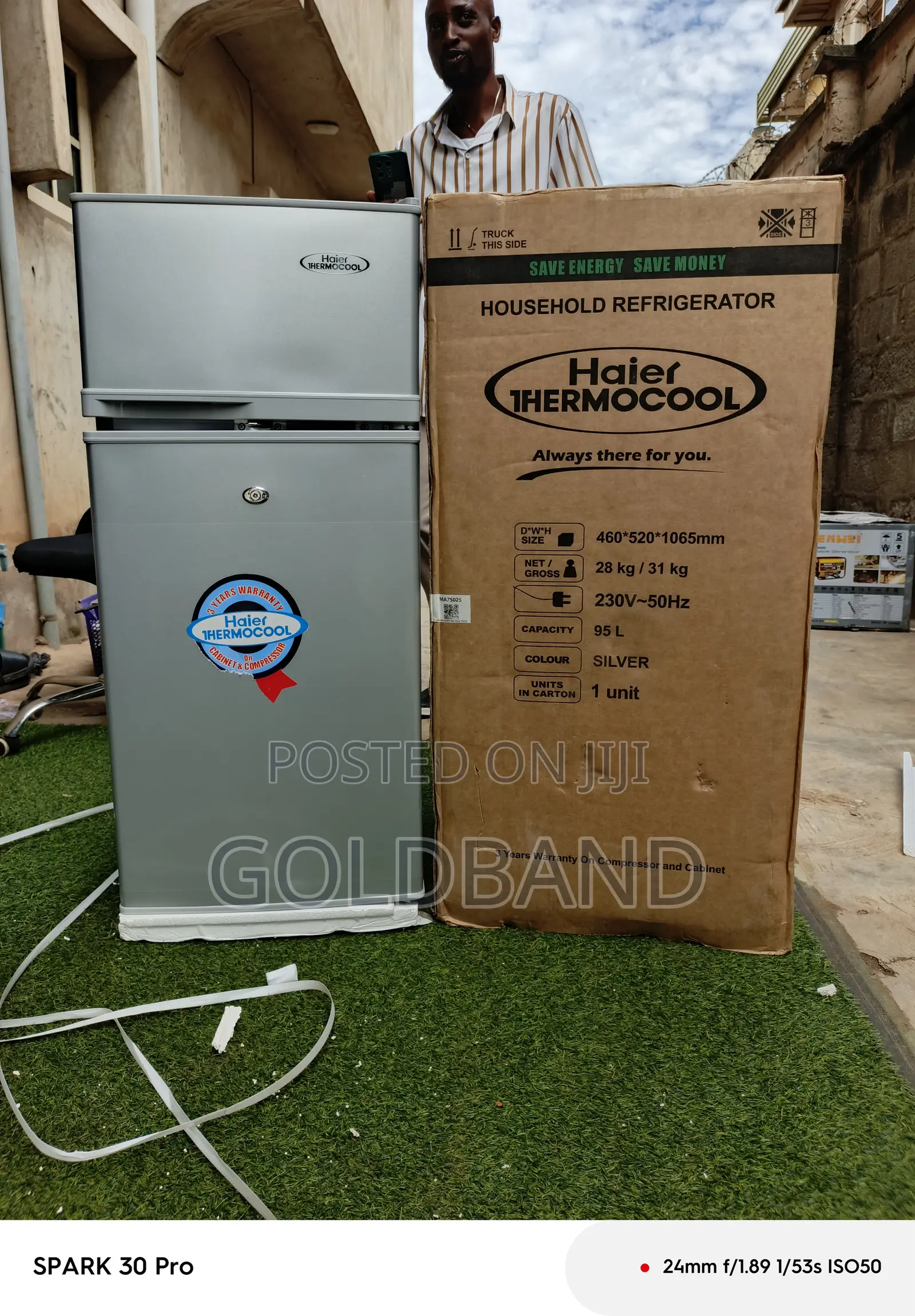 Haier Thermocool 95l Refrigerator With Spacious Storage