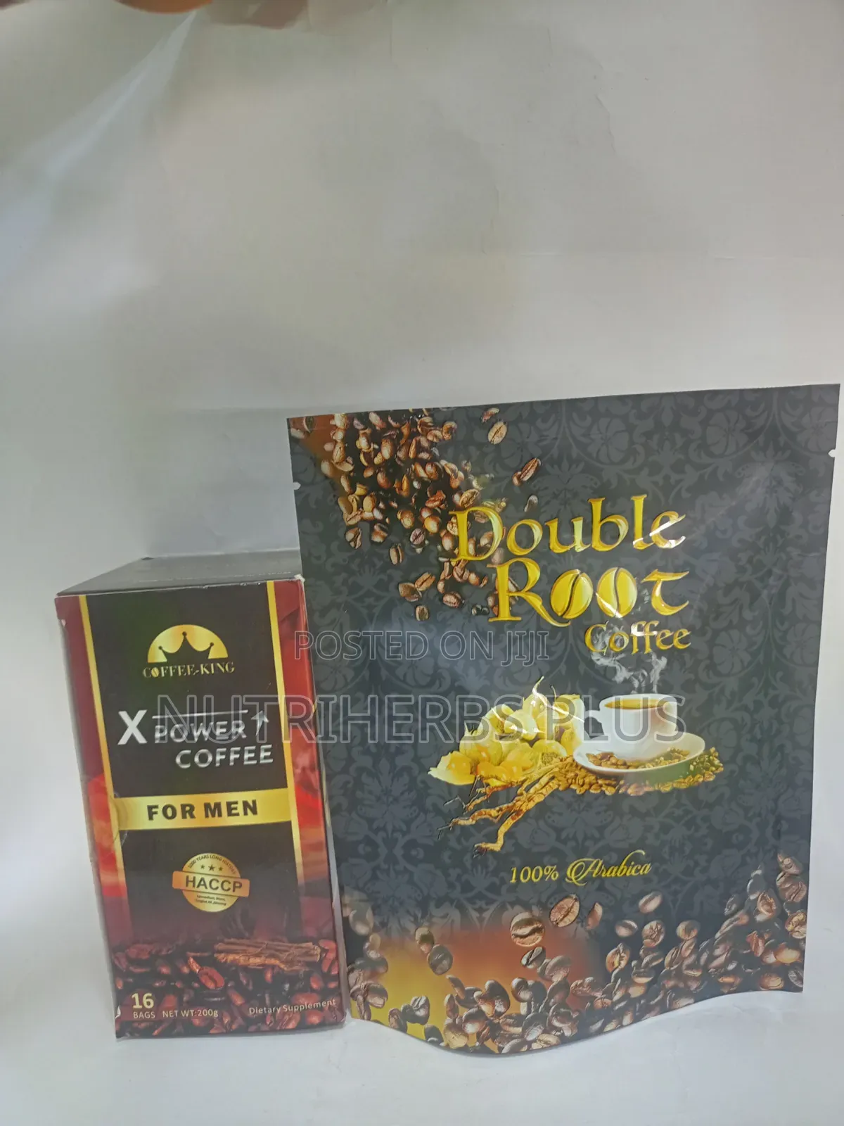 X Power Men Coffee and Double Root Coffee: Men Awareness