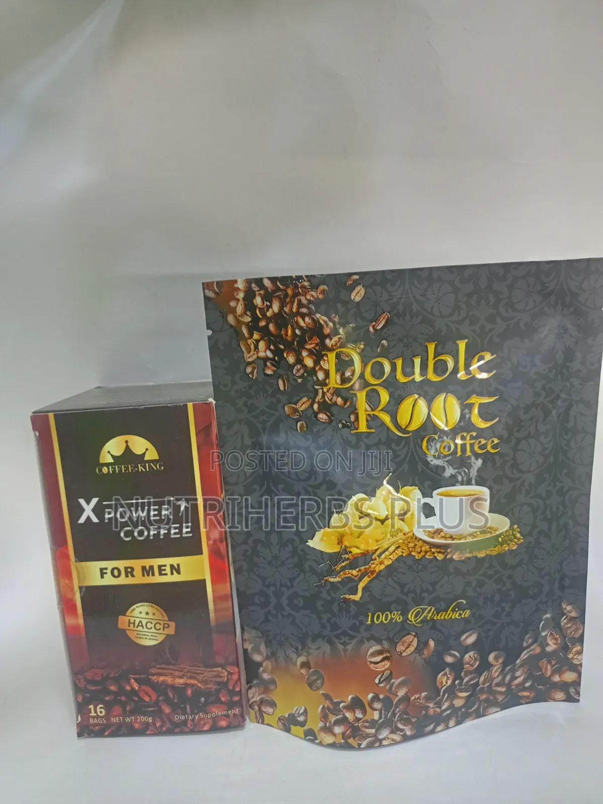 X Power Men Coffee and Double Root Coffee: Men Awareness