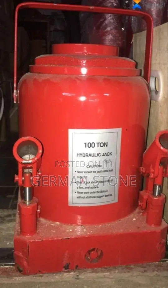 100-Ton Hydraulic Bottle Jack Designed for Heavy-Duty