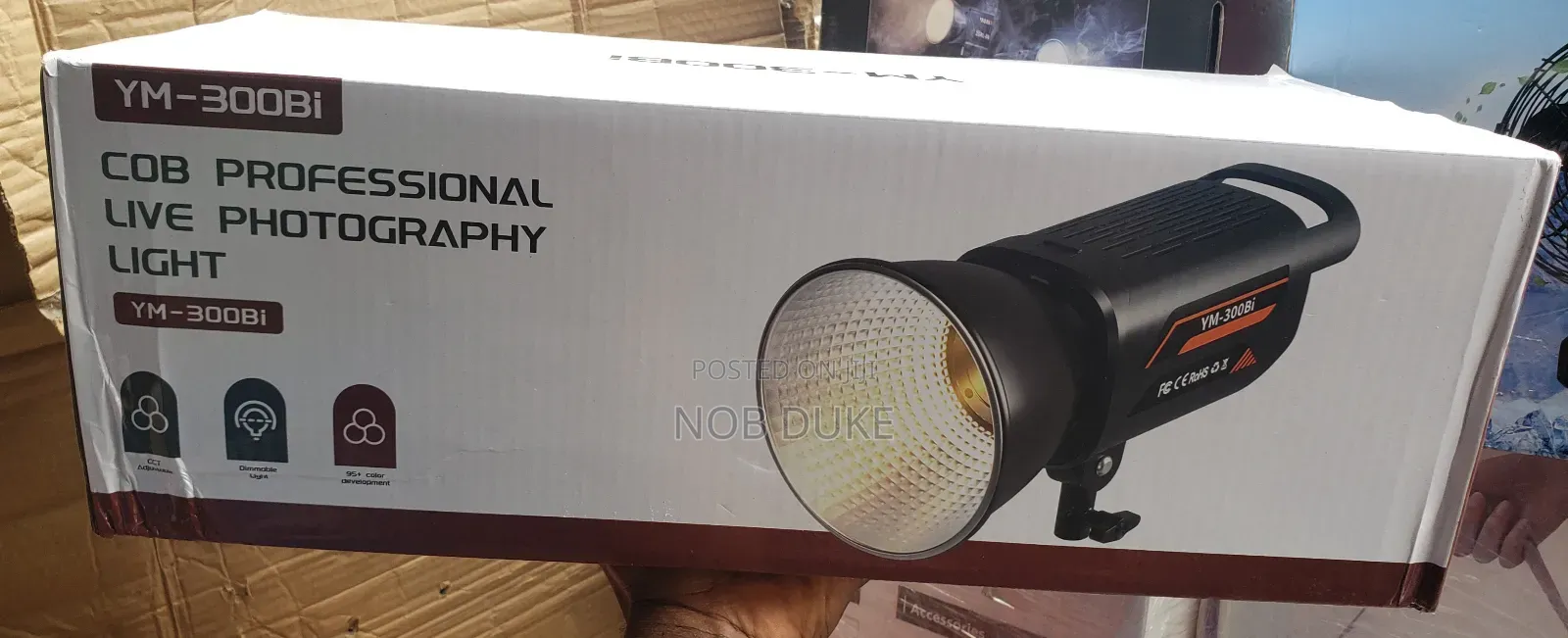New Ym-300bi 150w Bi Color Stage Videography Cob Light