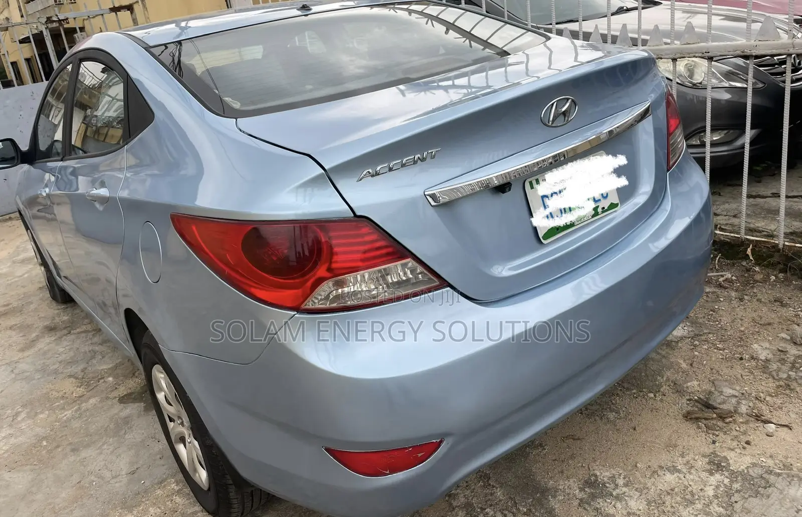 Hyundai Accent 2015 Blue
