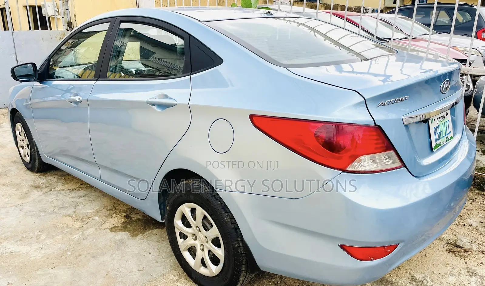 Hyundai Accent 2015 Blue
