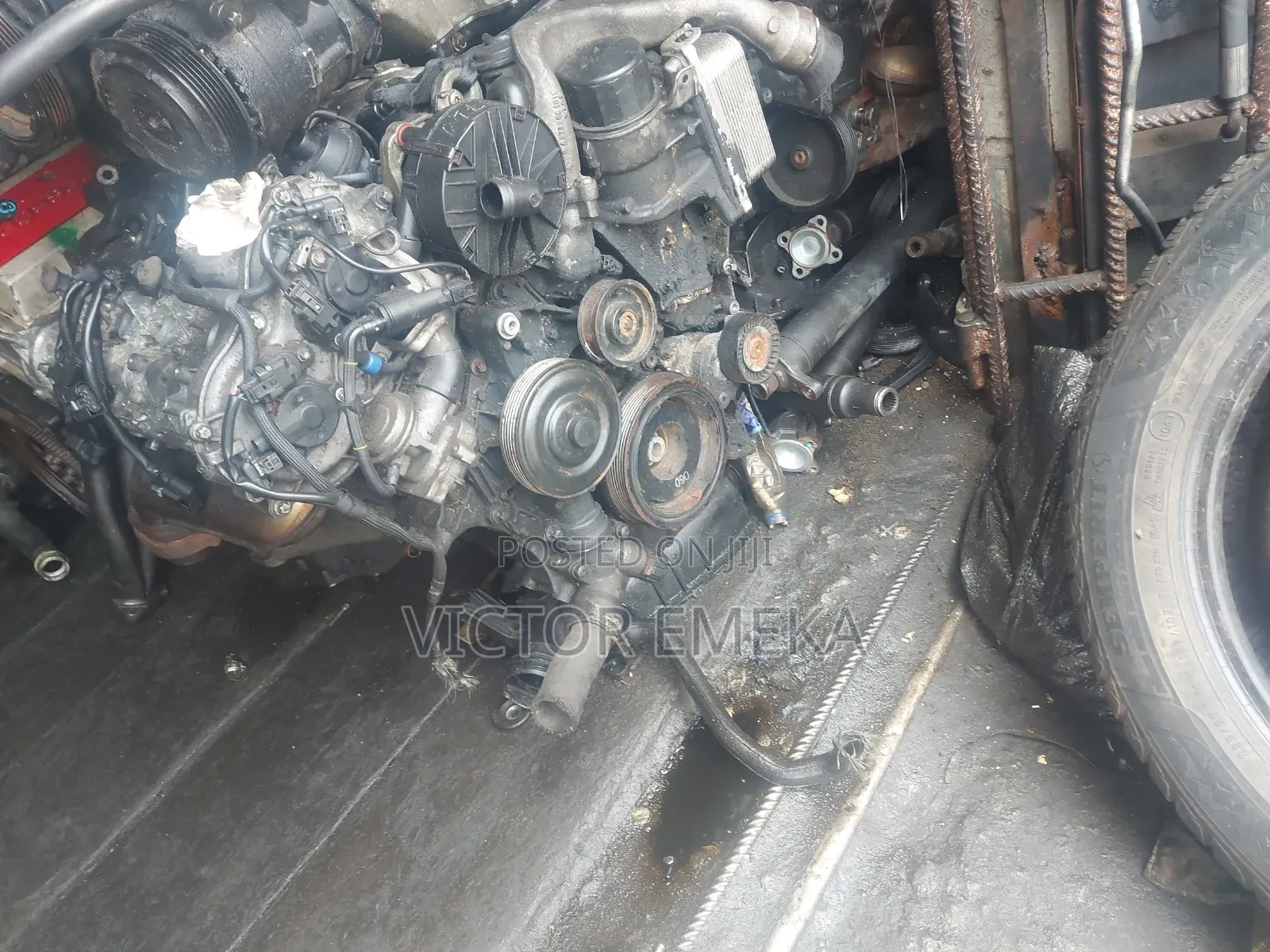 Complete Engine 273 V8 for Mercedes Benz S550