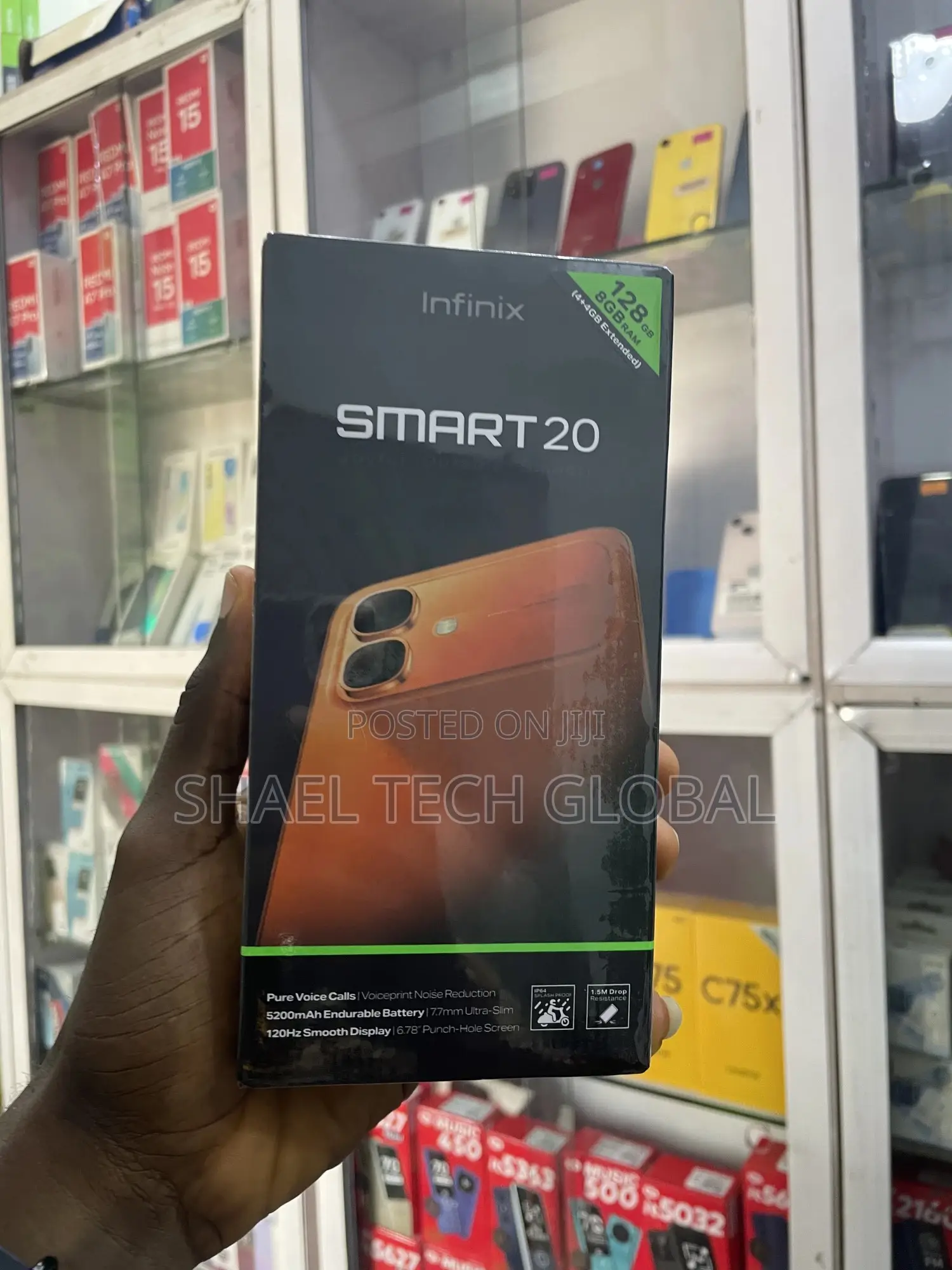 New Infinix Smart 20 128 GB Orange