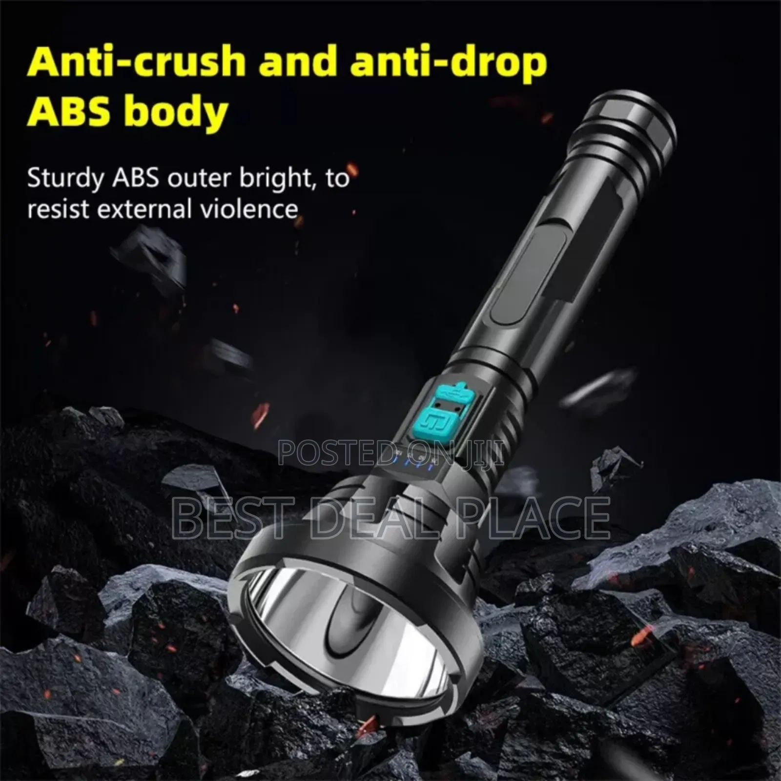 P700 Led Rechargeable Flashlight –Ultra Bright Long Range