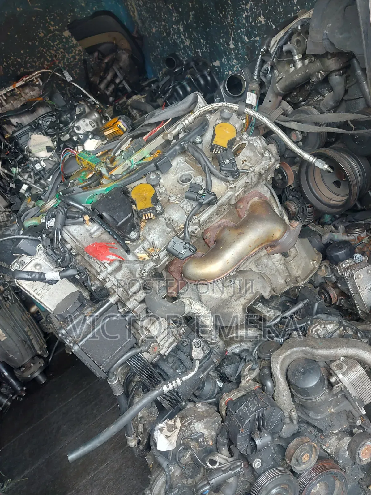 Complete Engine 272 V6 Non 4matic Mercedes Benz Glk350 /C300 204 /E350
