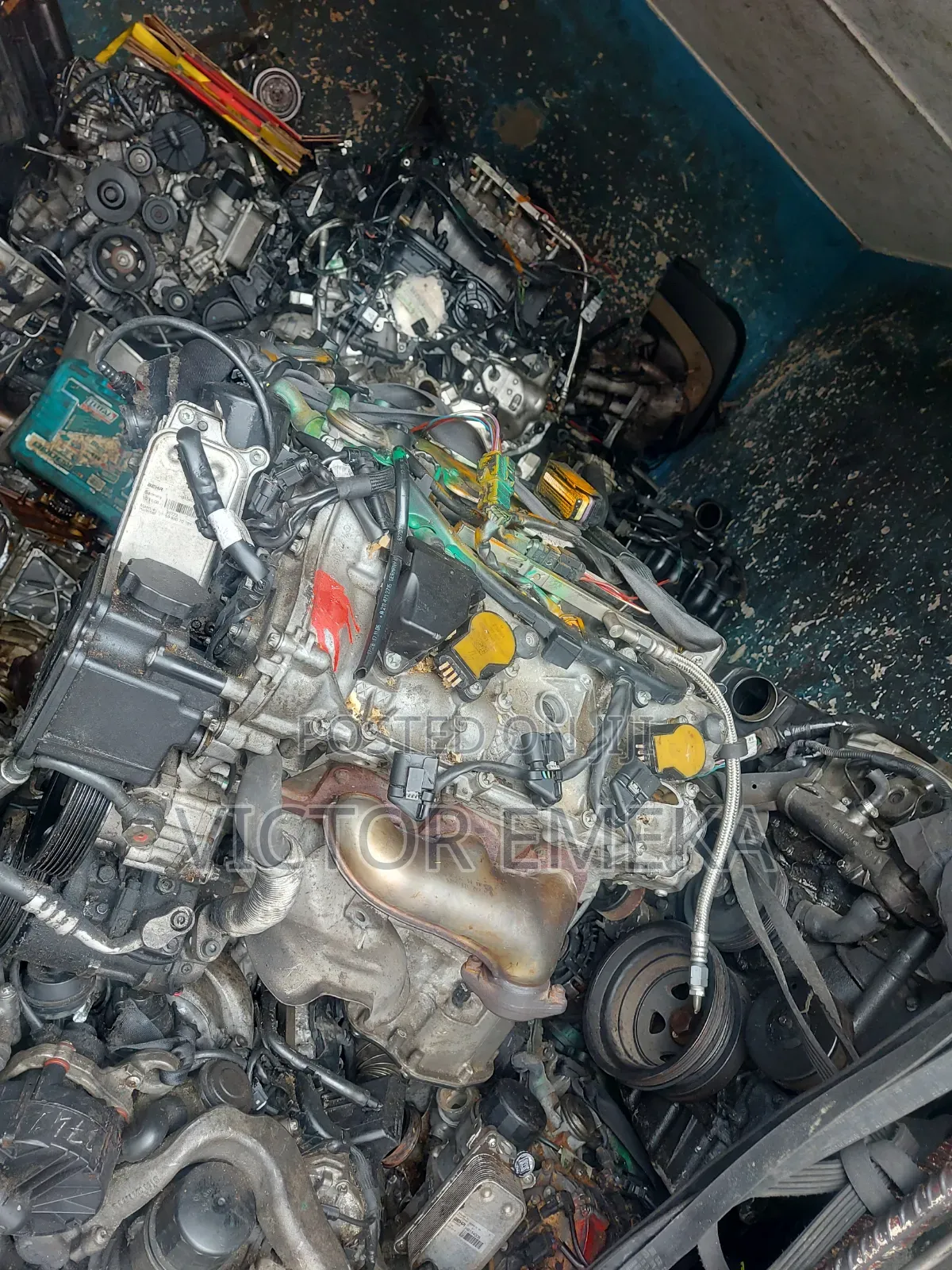 Complete Engine 272 V6 Non 4matic Mercedes Benz Glk350 /C300 204 /E350