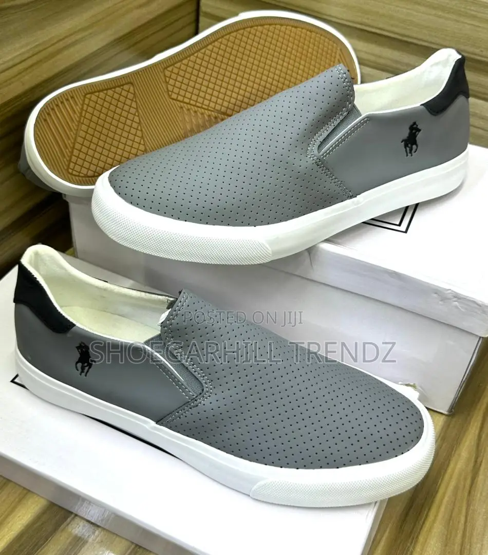Polo White Sole Tennis Sneakers