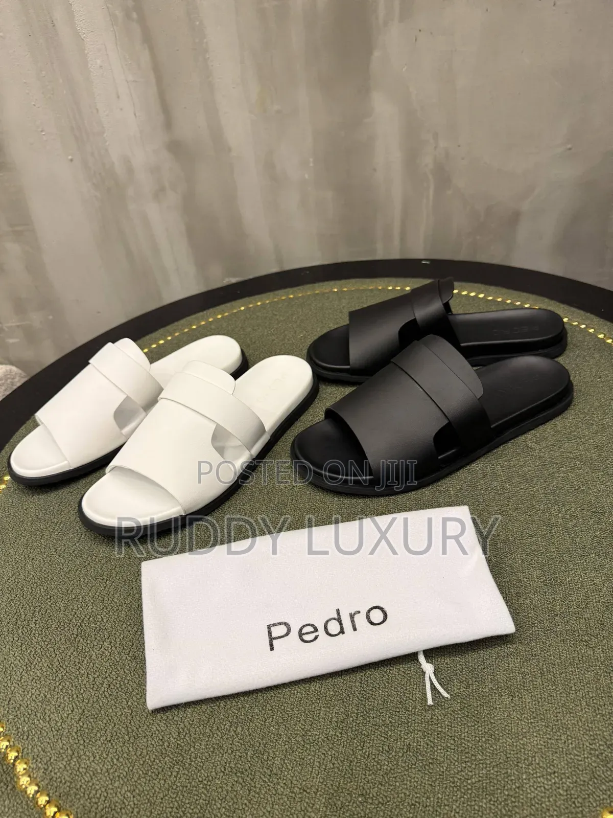 Pedro Classic Double Strap Slides