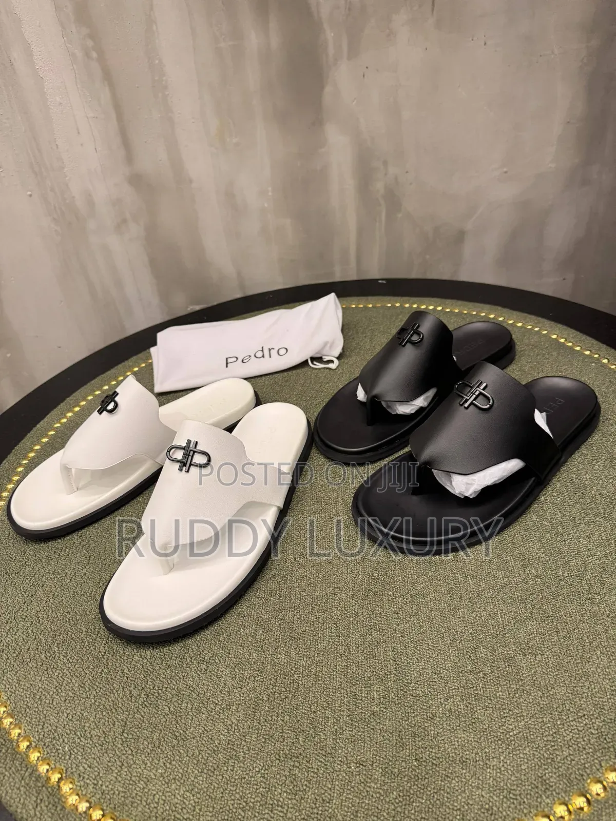 Pedro Classic Double Strap Slides