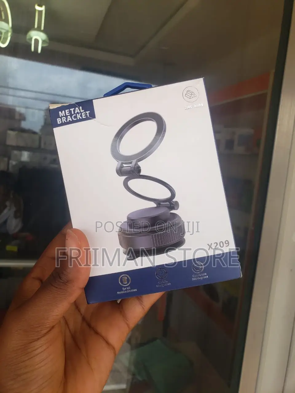 Phone Car Mount [Metal Bracket]
