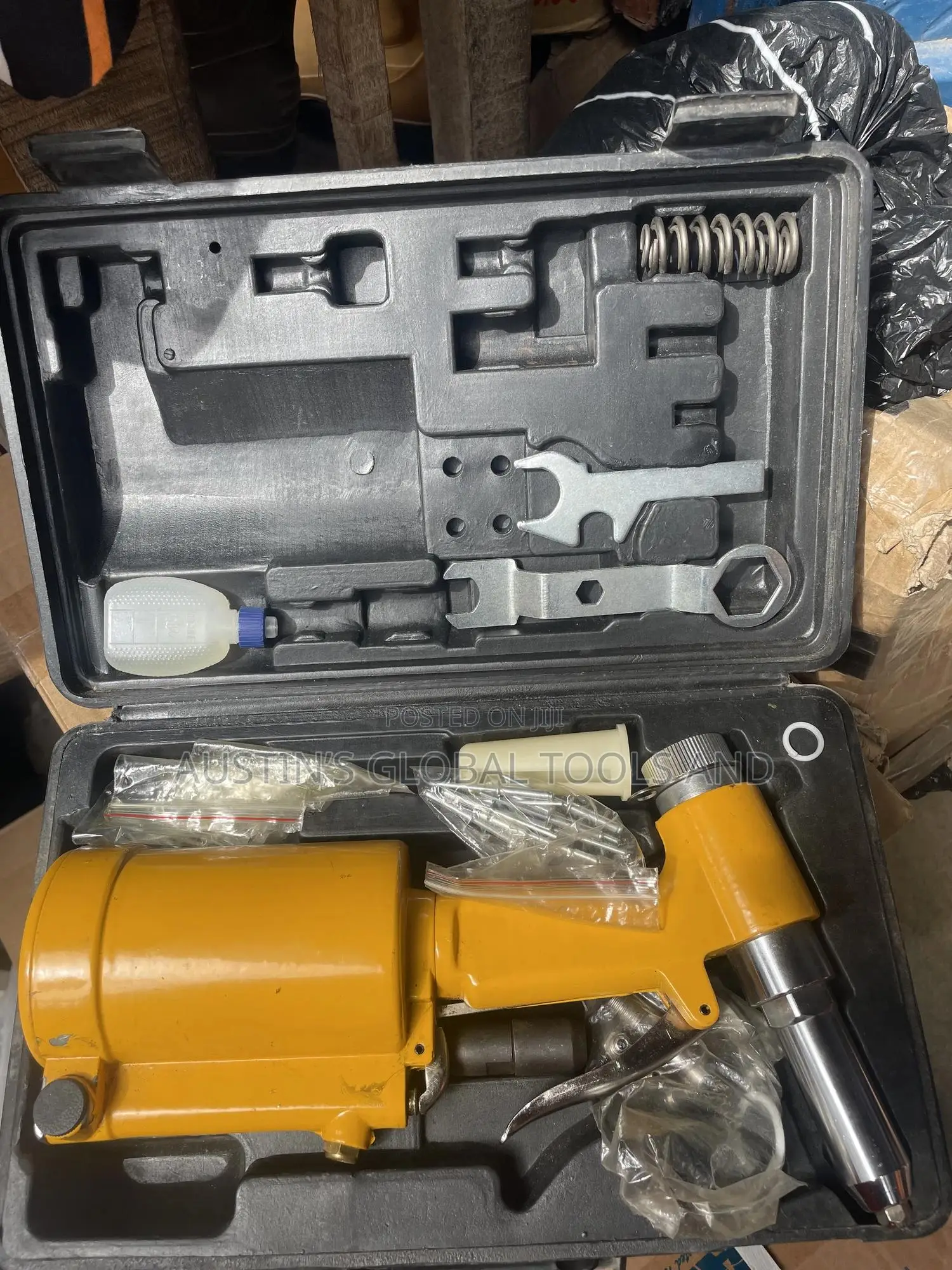 Pneumatic Air Hydraulic Rivet Gun Kit