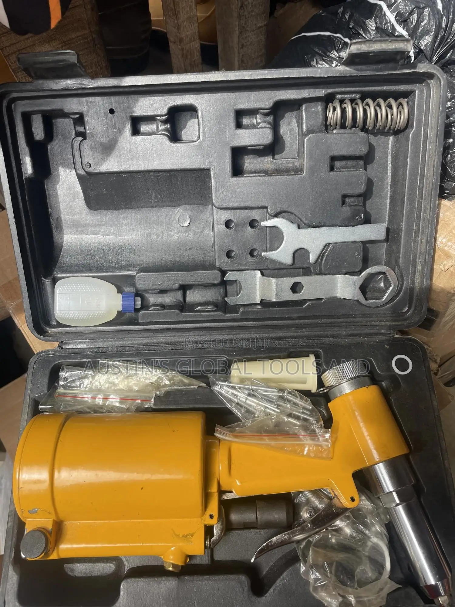 Pneumatic Air Hydraulic Rivet Gun Kit