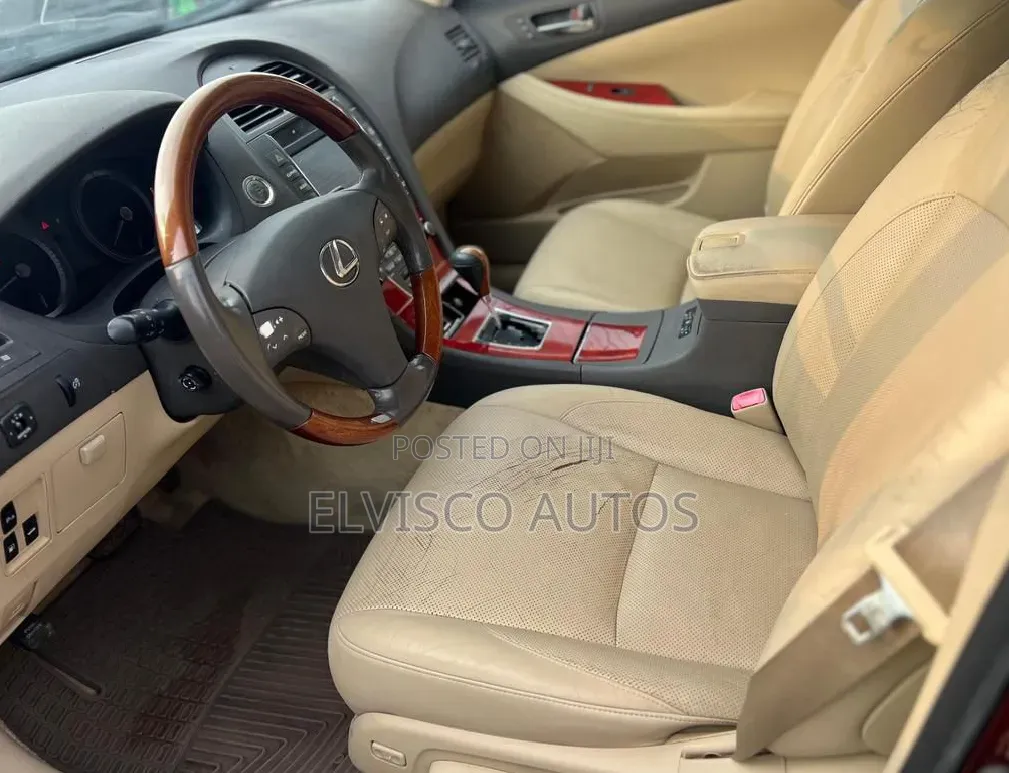 Lexus ES 350 2008 Burgundy