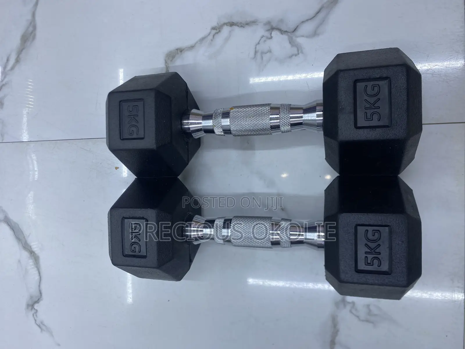 5kg Hexagonal Dumbbell