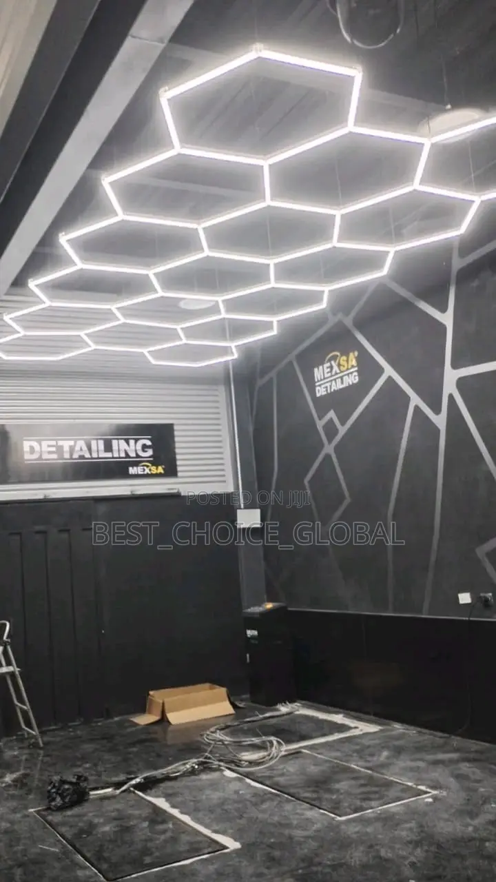 High Bright Light Hexagon Ceiling Light 29pcs 6 Hexagon