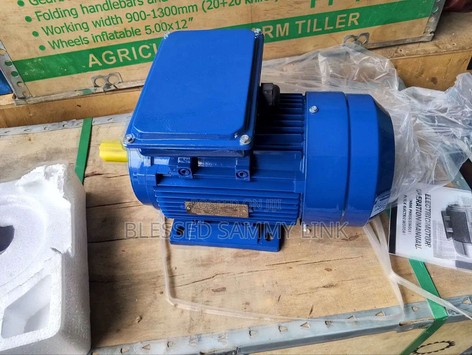 3hp Single Phase High Speed Electric Motor