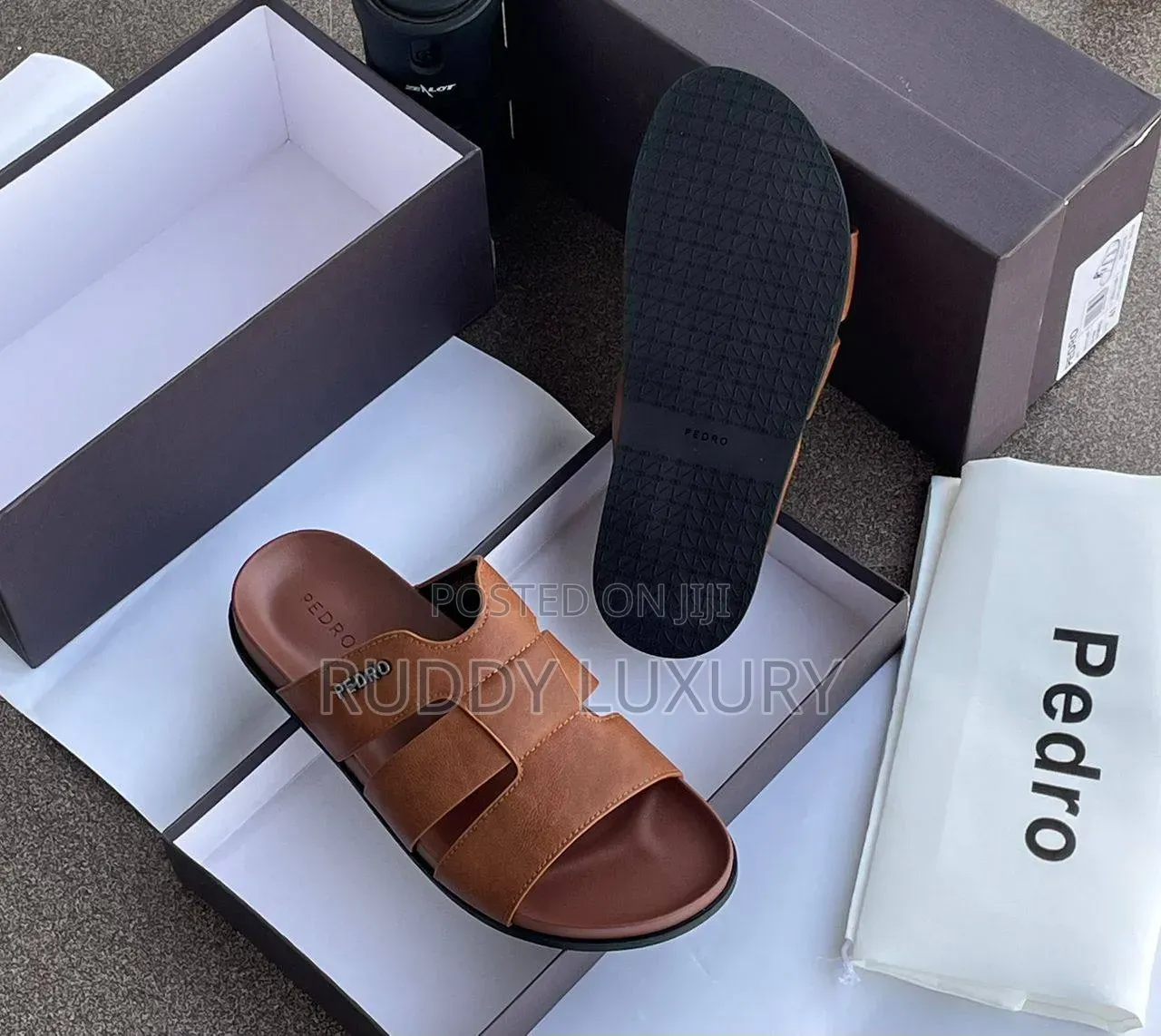 Premium Double Strap Men’S Sandals