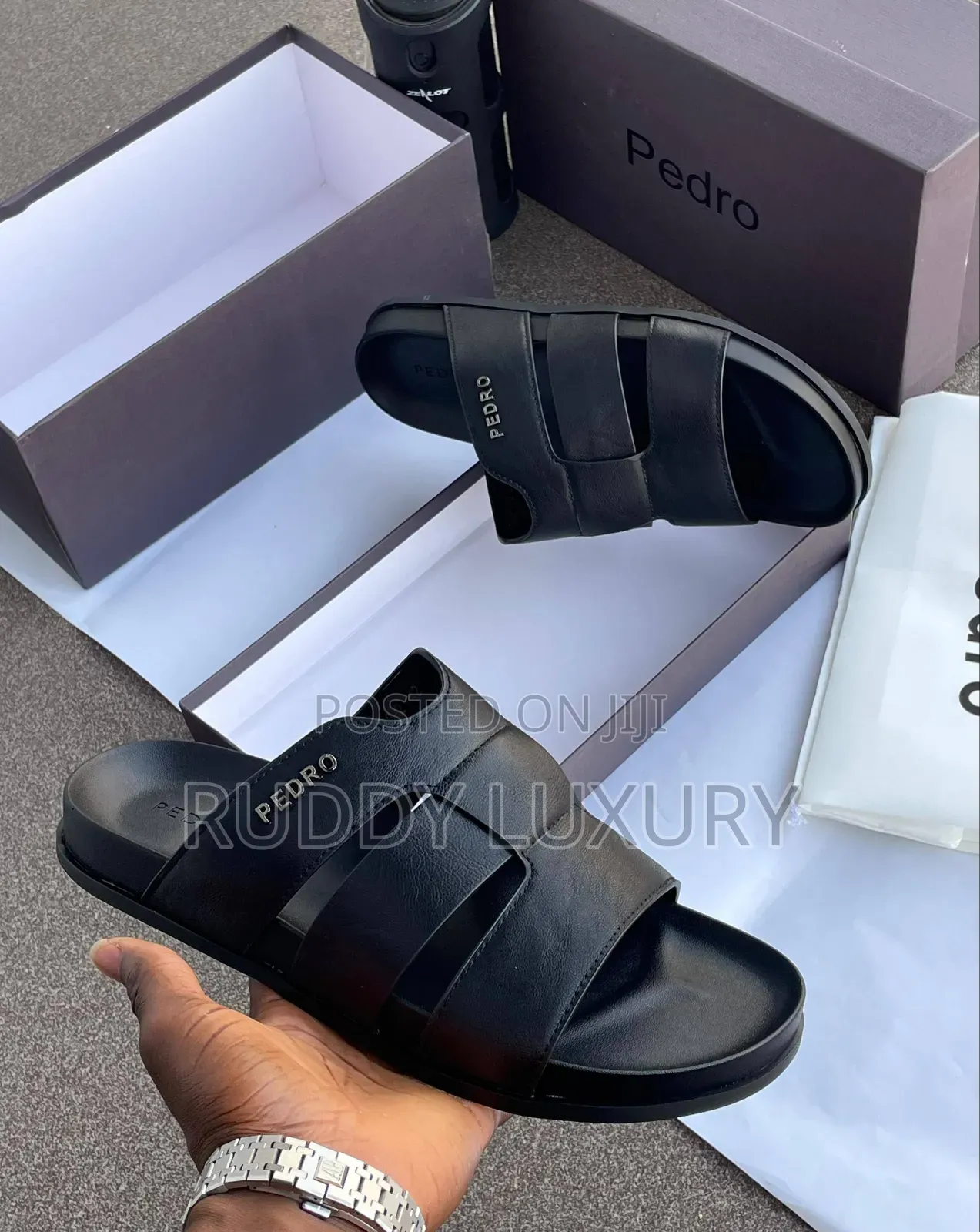 Premium Double Strap Men’S Sandals