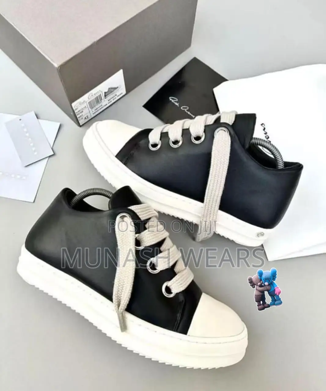 Rick Owen’S Sneakers Available in Black and Other Colors