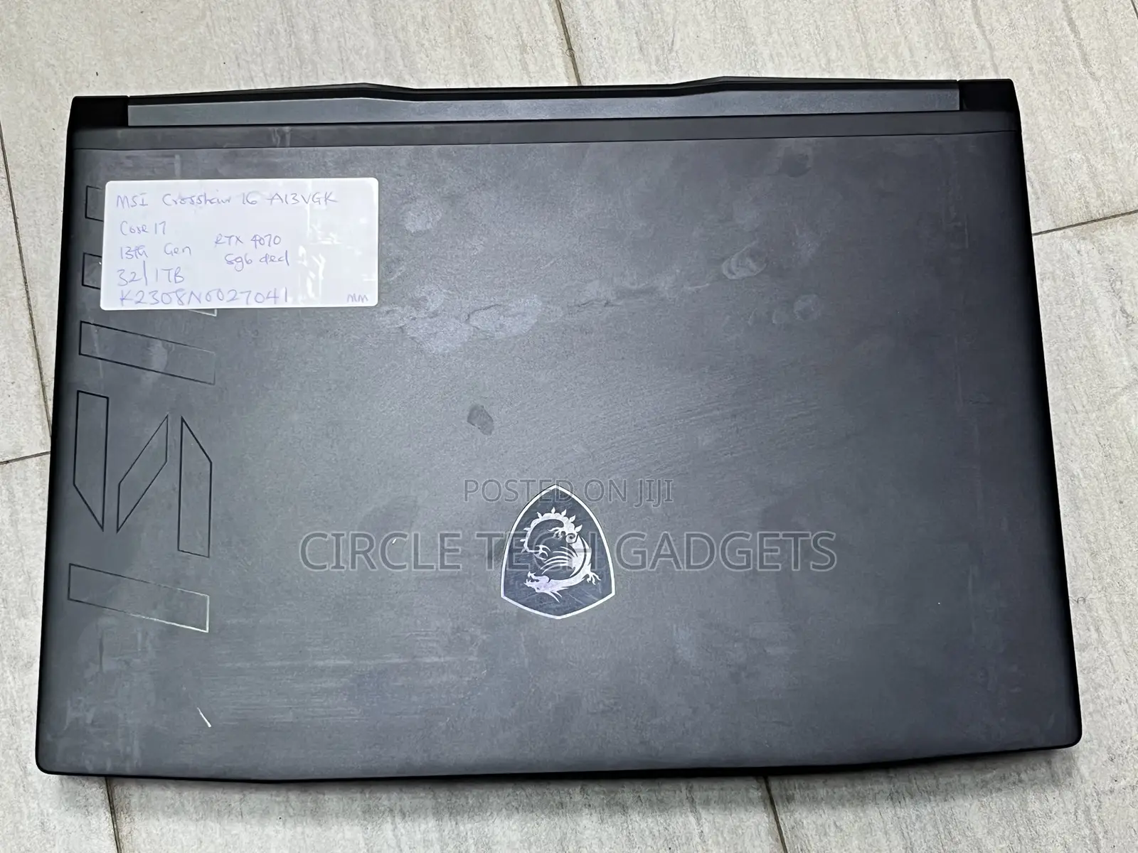 Laptop MSI Crosshair 15 32GB Intel Core i7 SSD 1T