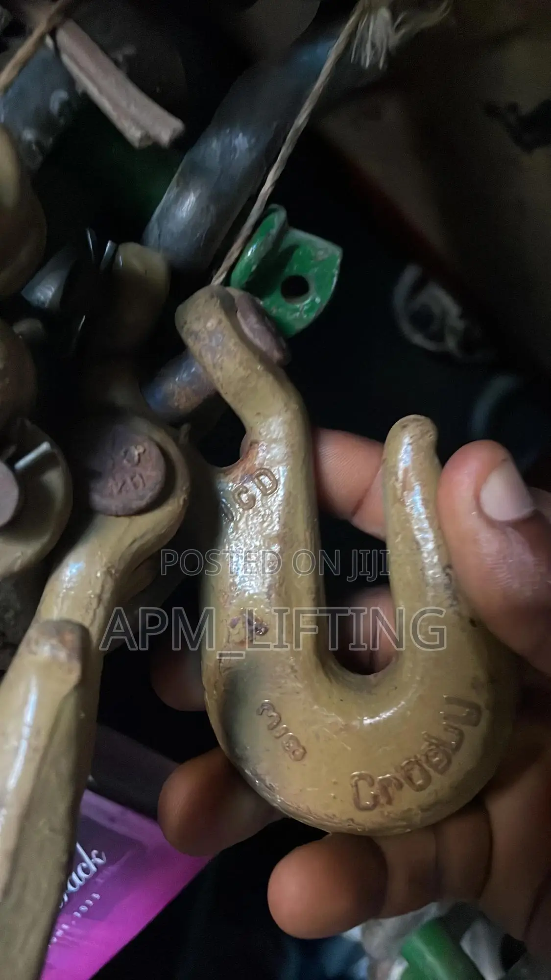 3/8” - 6meters Binding Chains With Hook For Safety