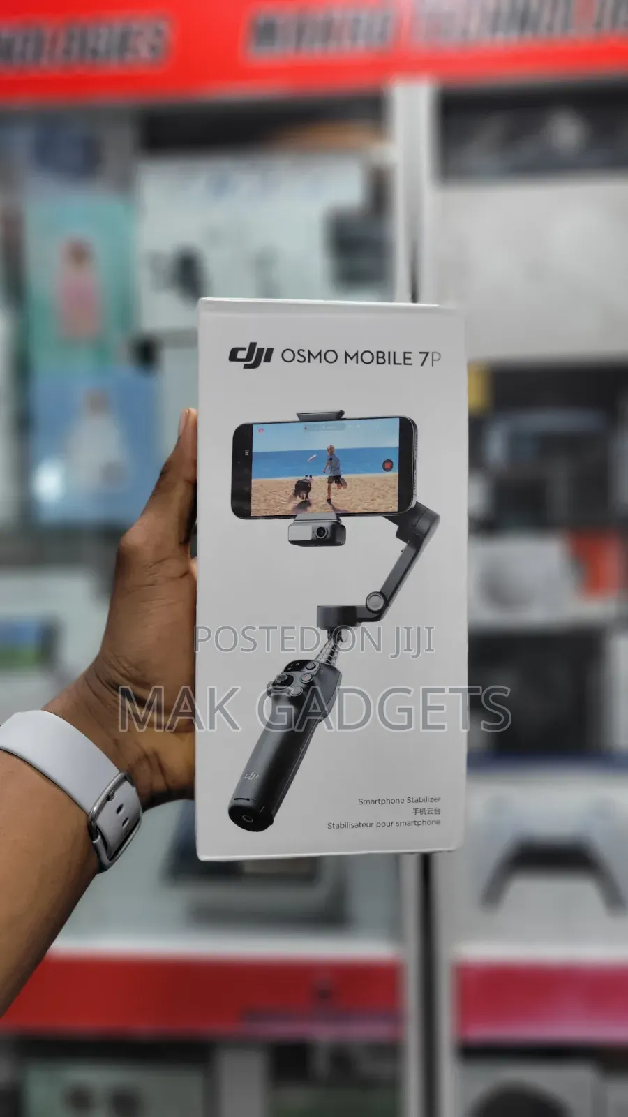 Dji Osmo Mobile 7p Gimbal Stabilizer for Smartphone 3-Axis