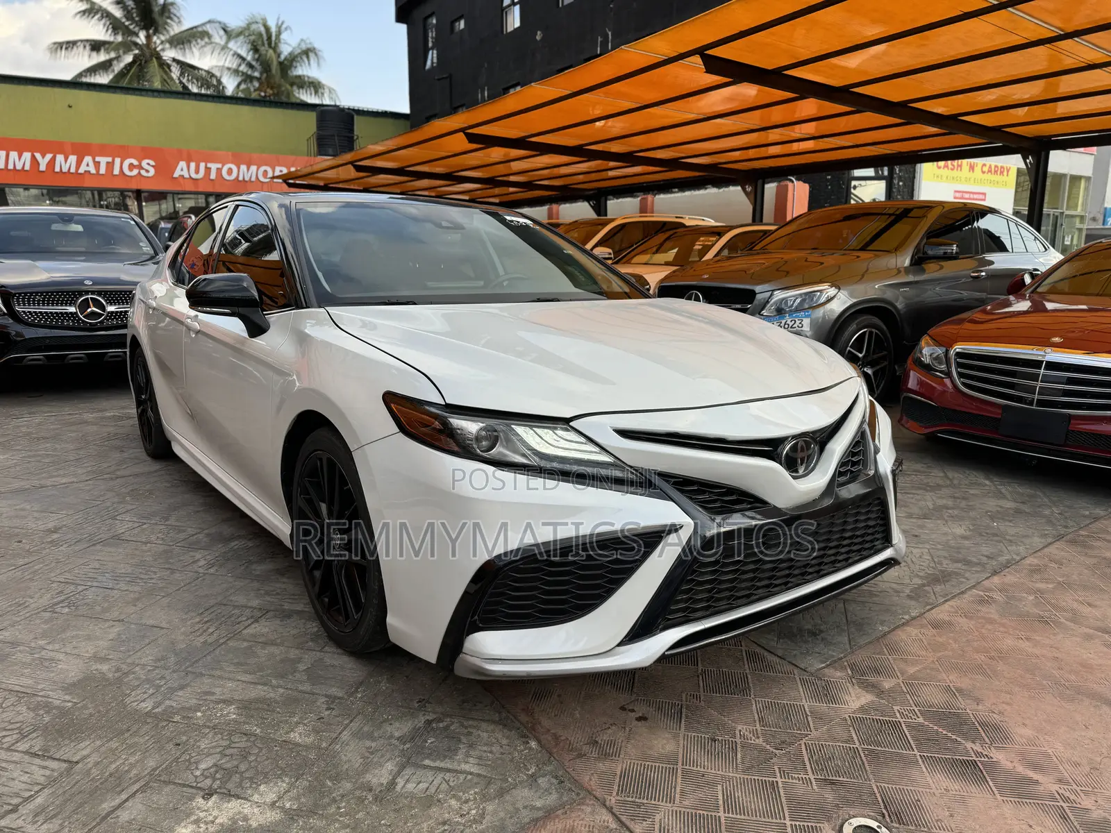 Toyota Camry XSE 2022 White