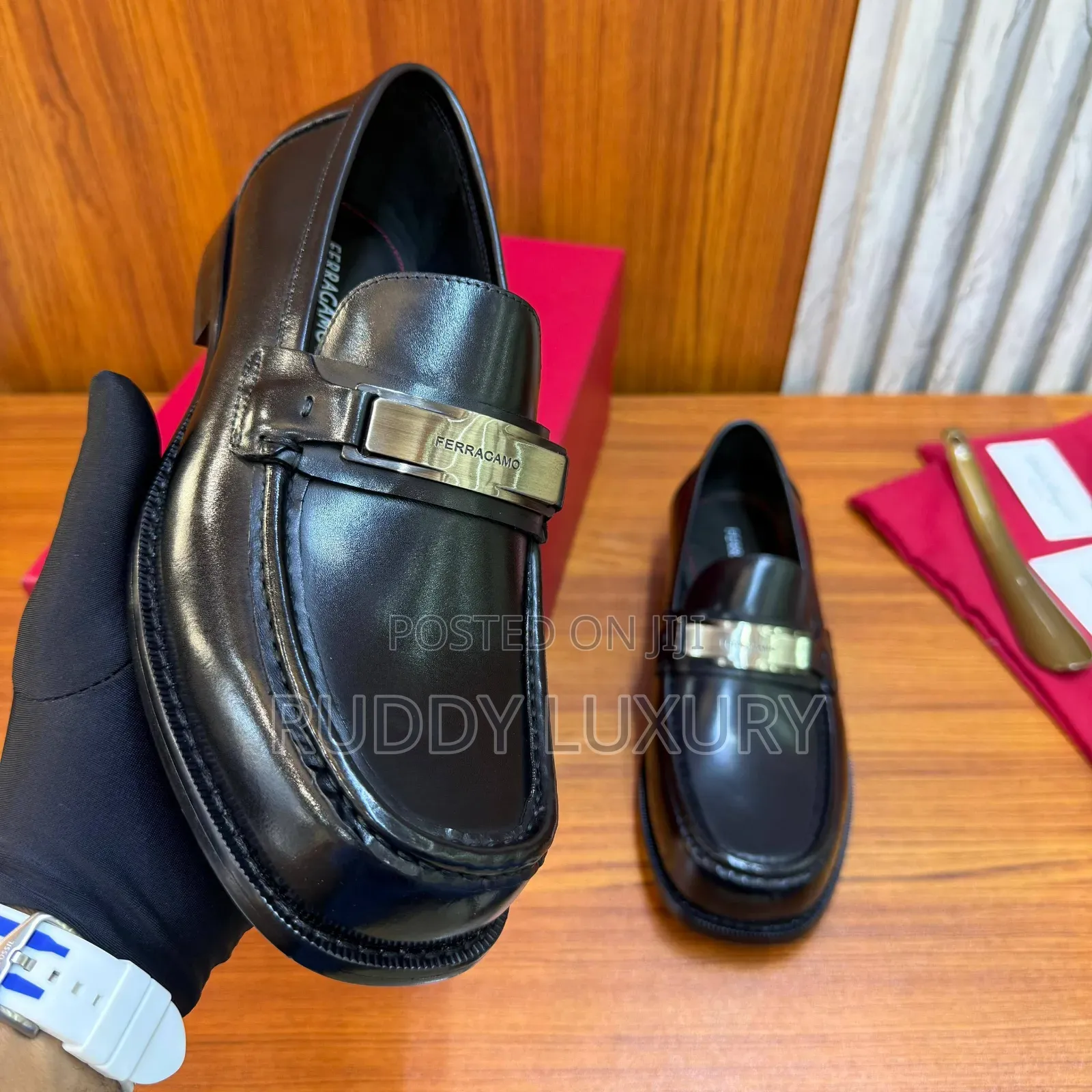 Italian Patent Leather Loafers