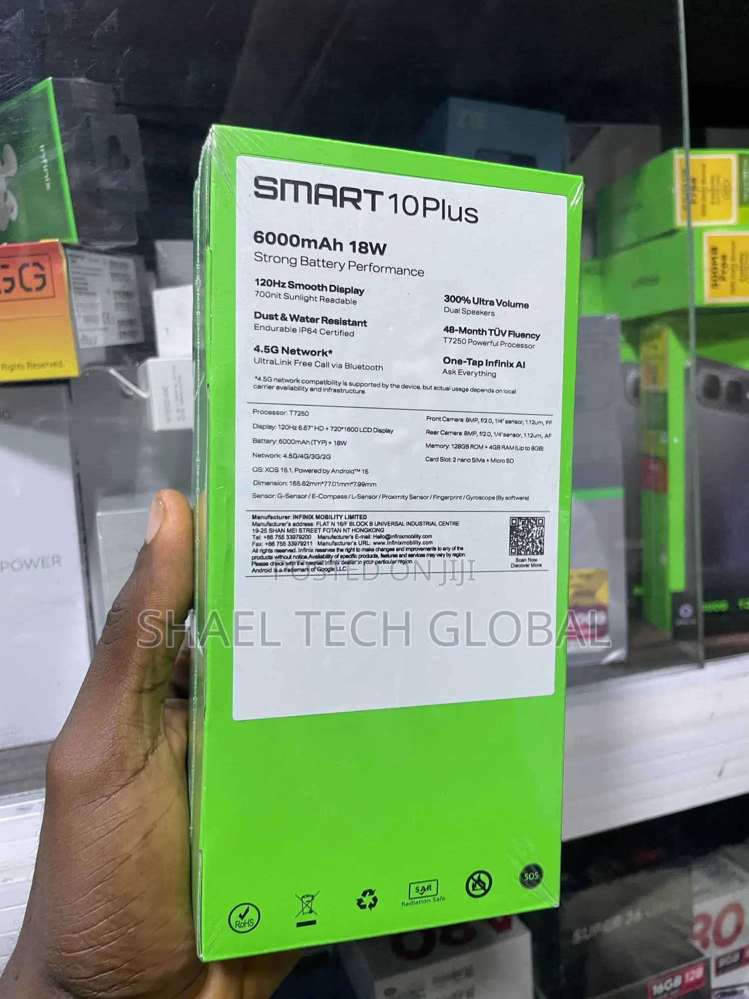 New Infinix Smart 10 Plus 128 GB