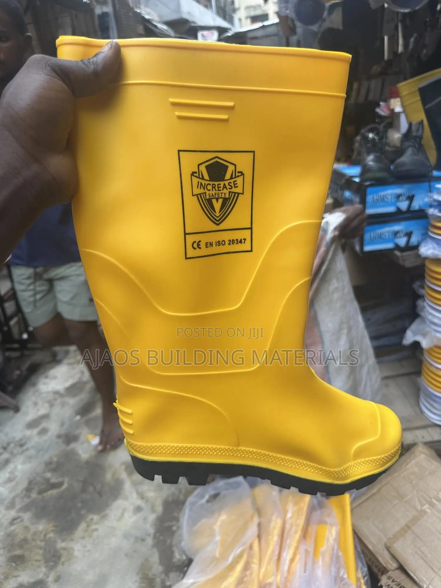 Foreign Safety Rain Boot