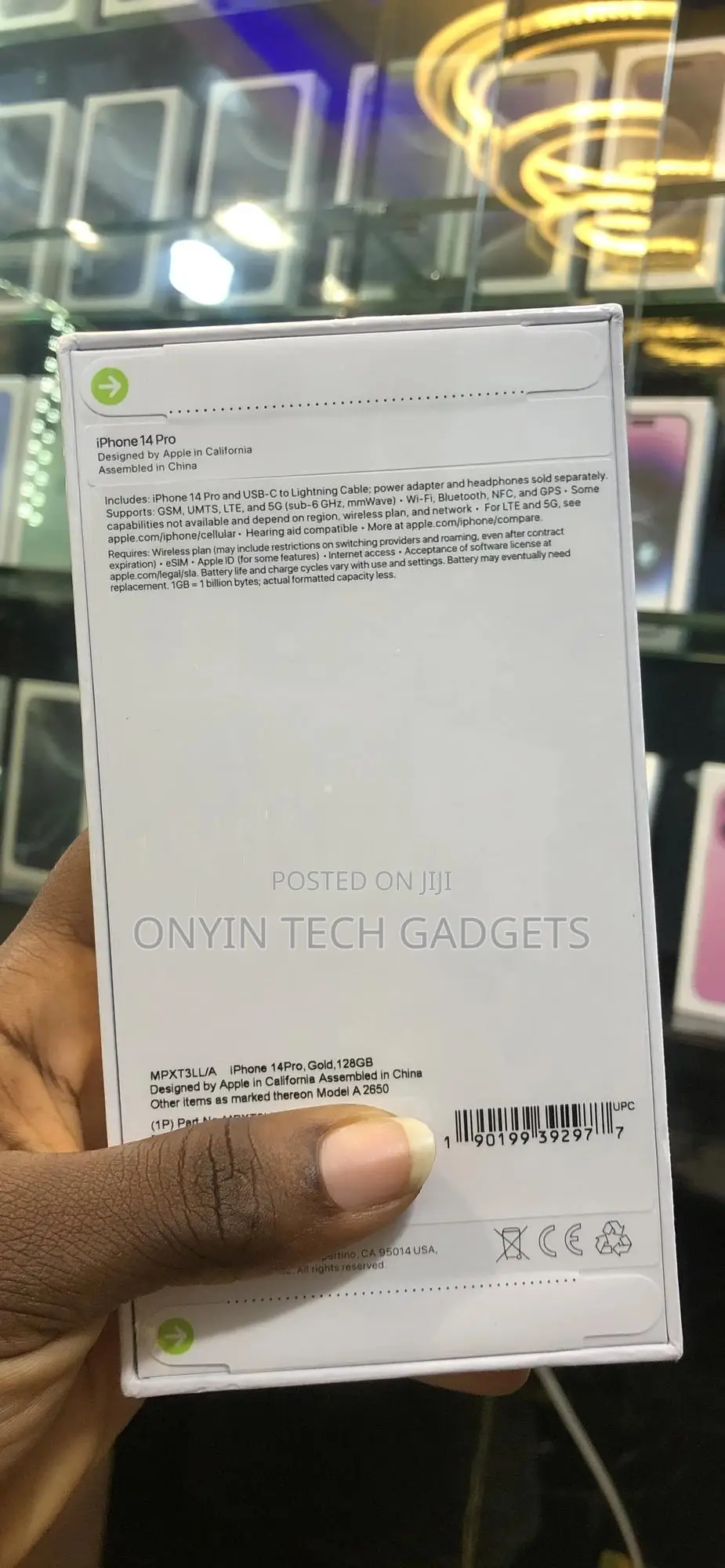 New Apple iPhone 14 Pro 128 GB Gold