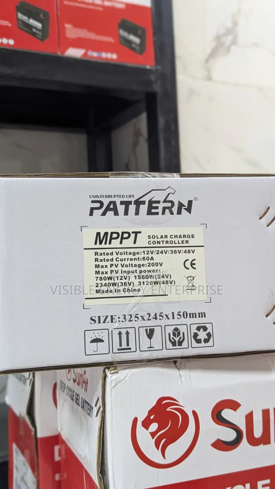 Pattern 60ah MPPT Solar Charge Controller (Model Mpk7-6048)
