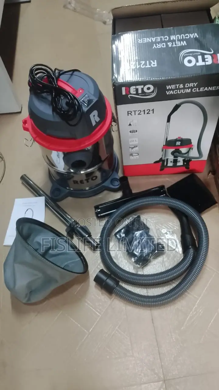 Reto Wet and Dry Vacuum Cleaner Rt2121 20litres