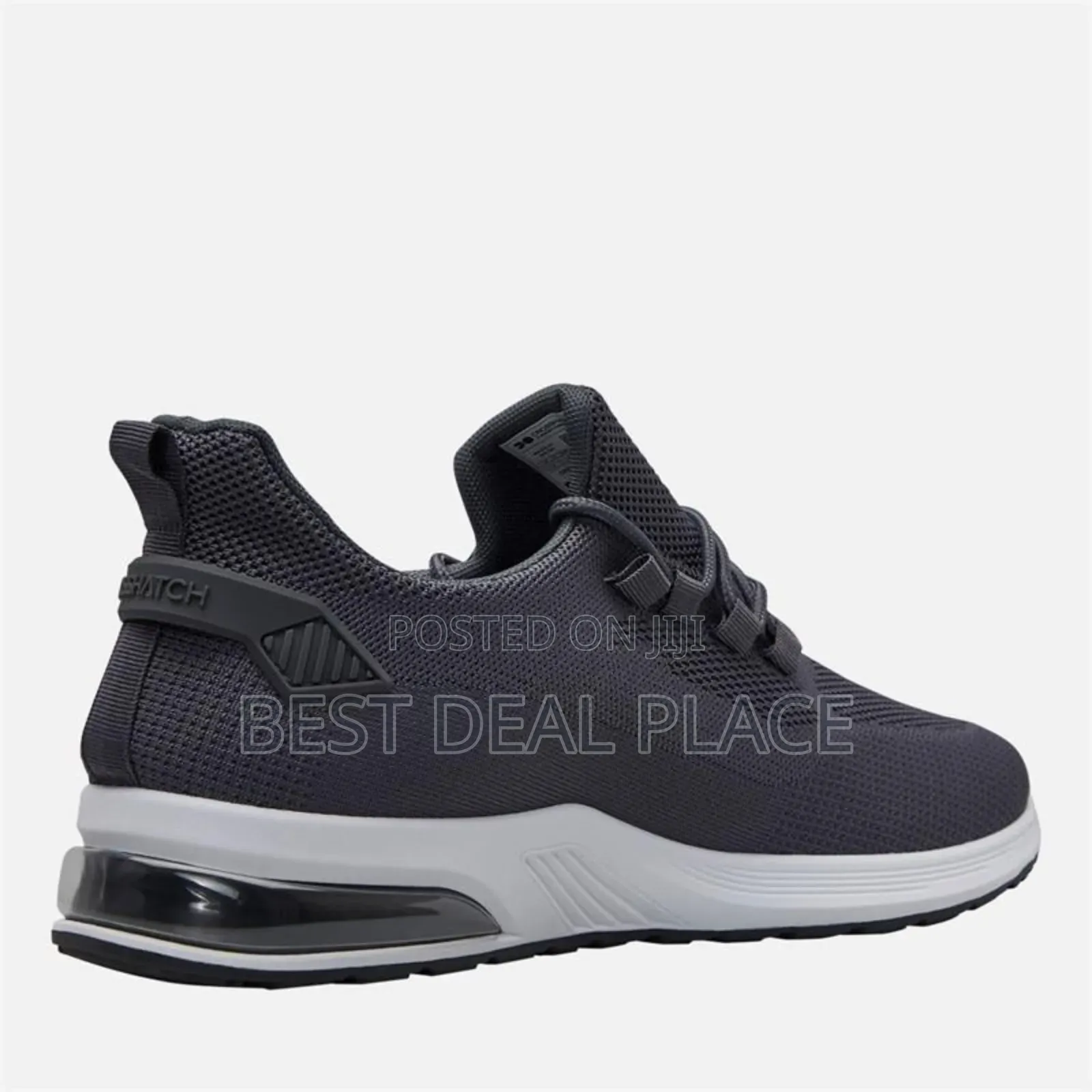 Crosshatch Unisex Sandholt Trainers Grey (Original From Uk)
