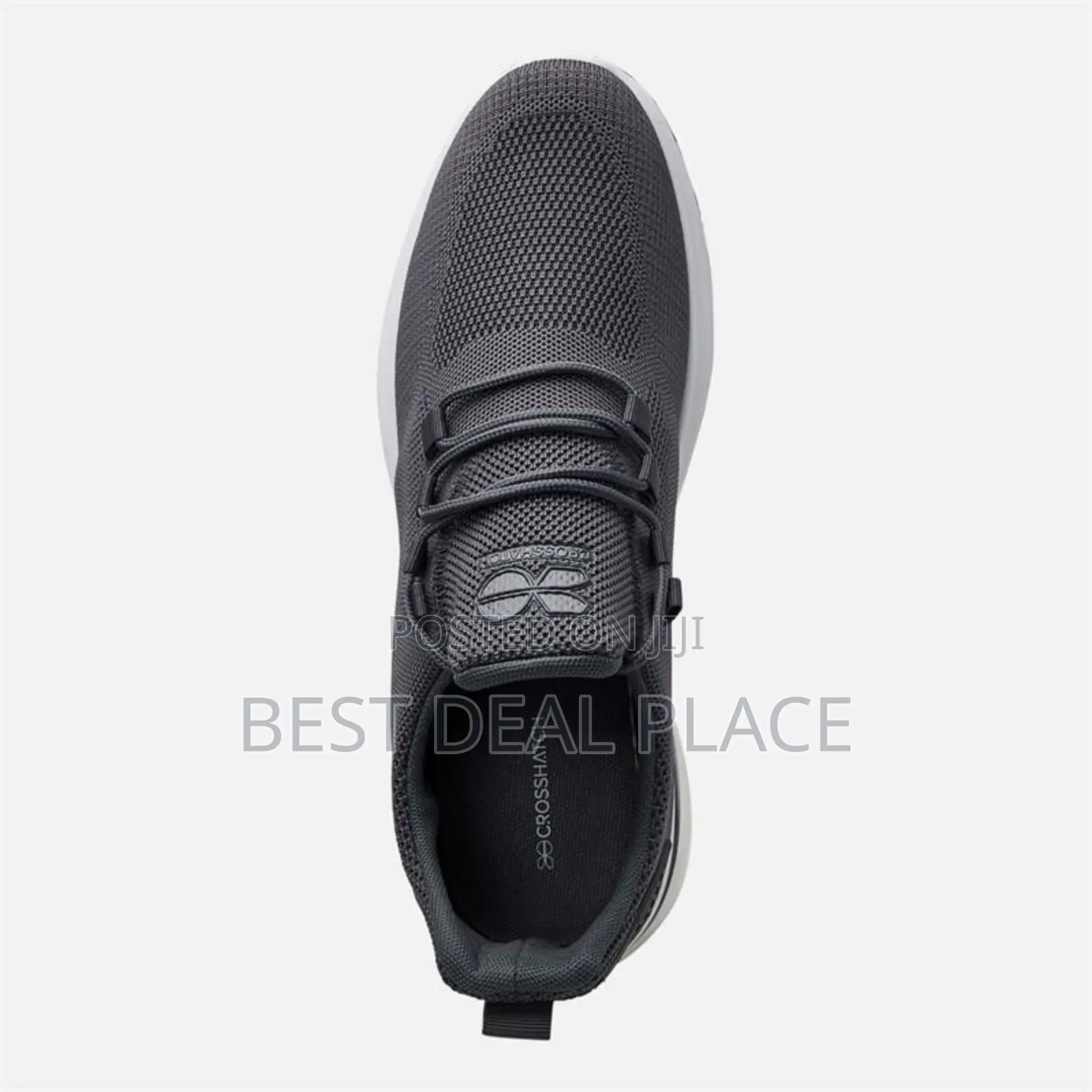 Crosshatch Unisex Sandholt Trainers Grey (Original From Uk)