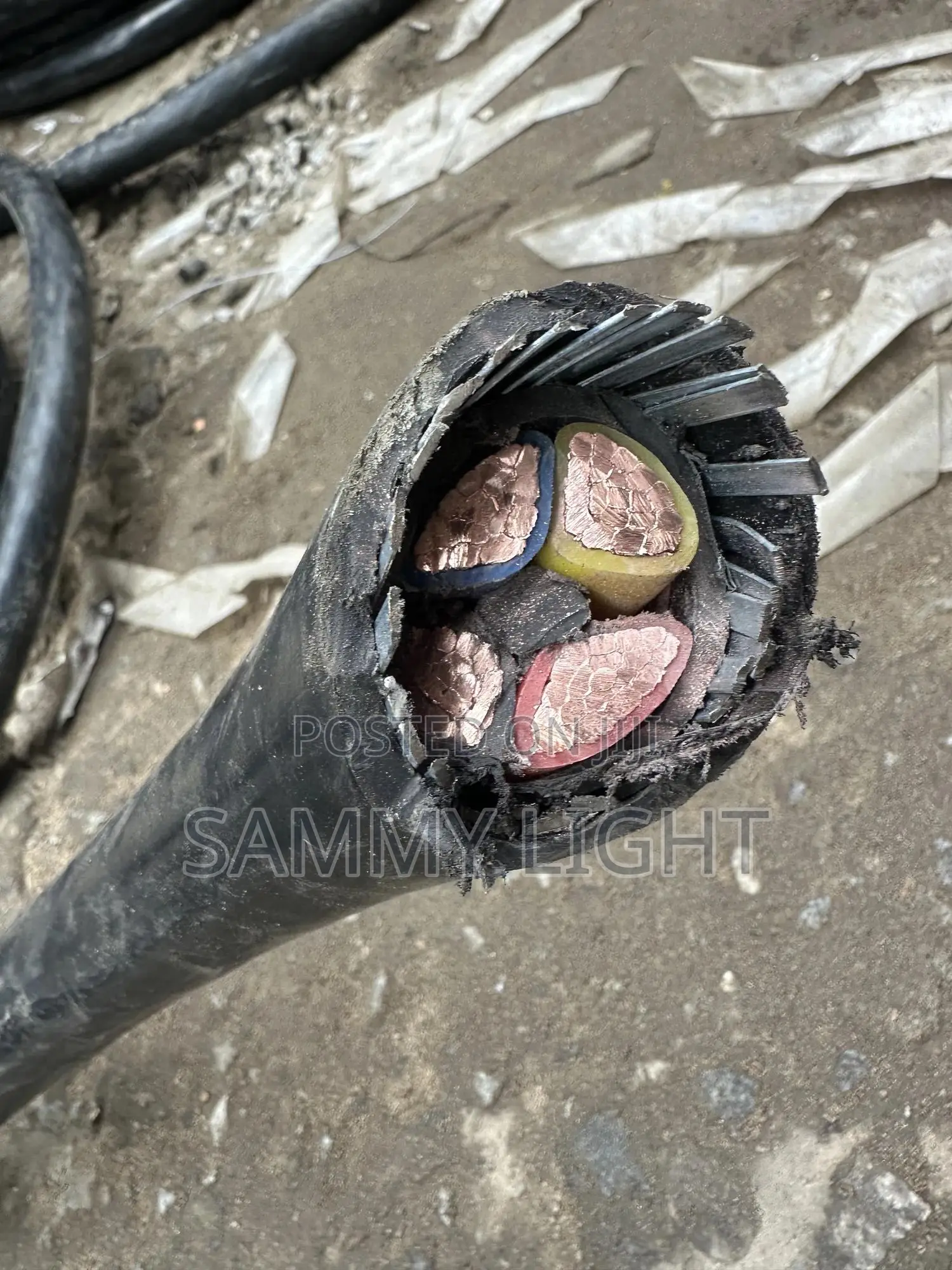 95mm 4core Armored Cable