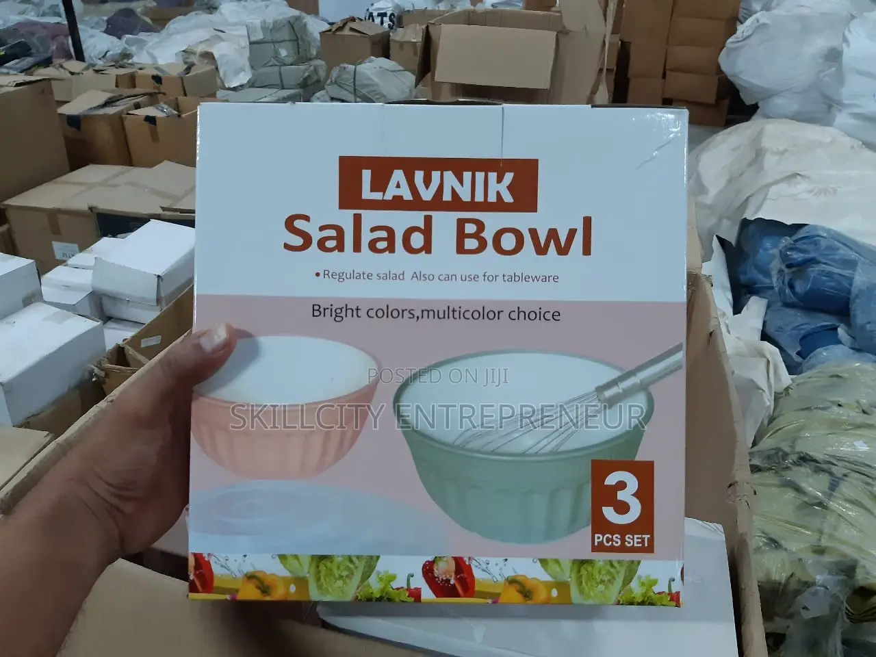 Multipurpose Storage Salad Bowls Set