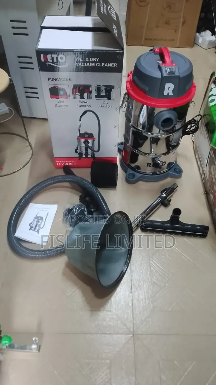 Reto Wet and Dry Vacuum Cleaner Rt3131 30litres