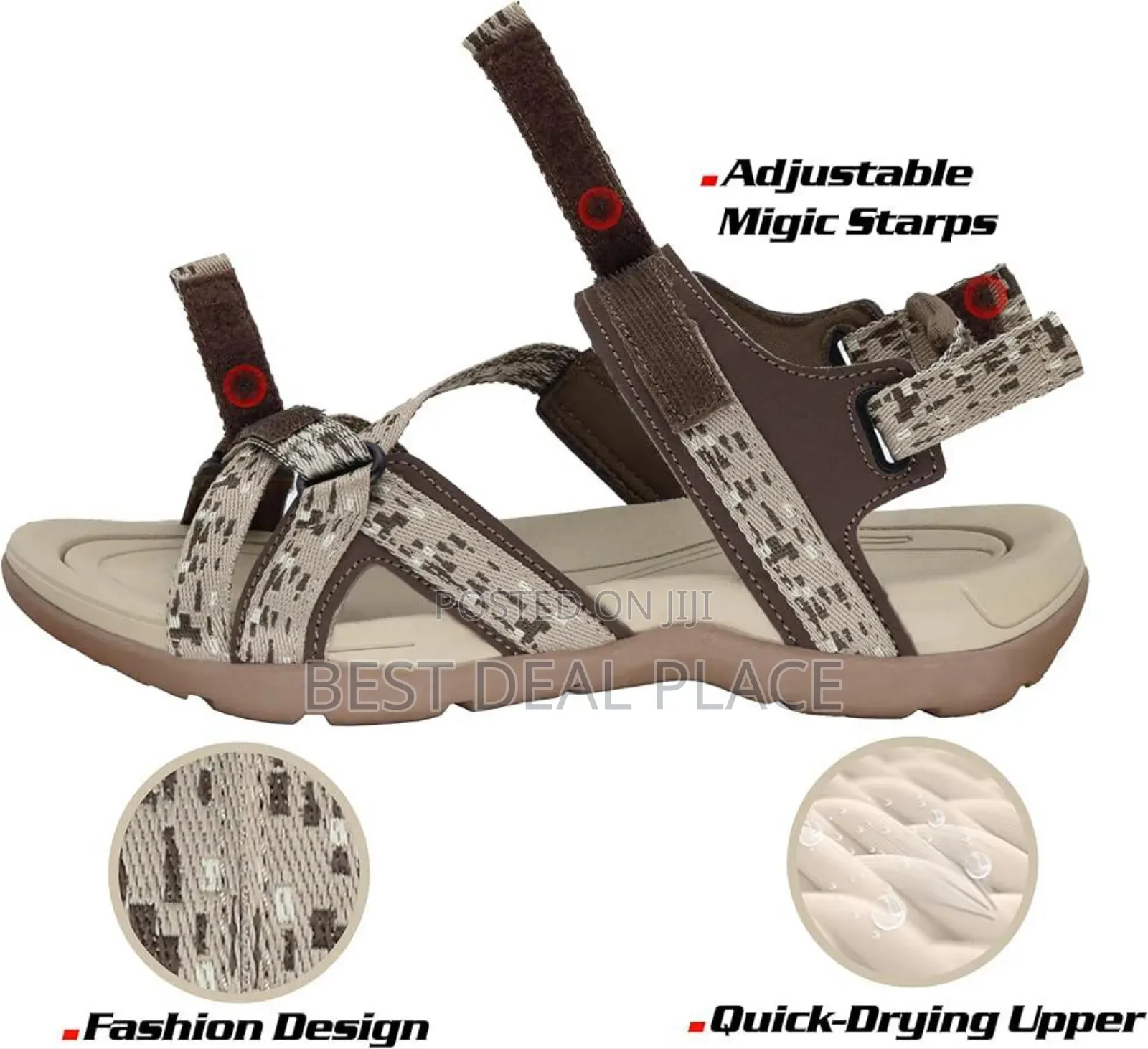 Grition Breathable Women’S Outdoor Trekking Sandals