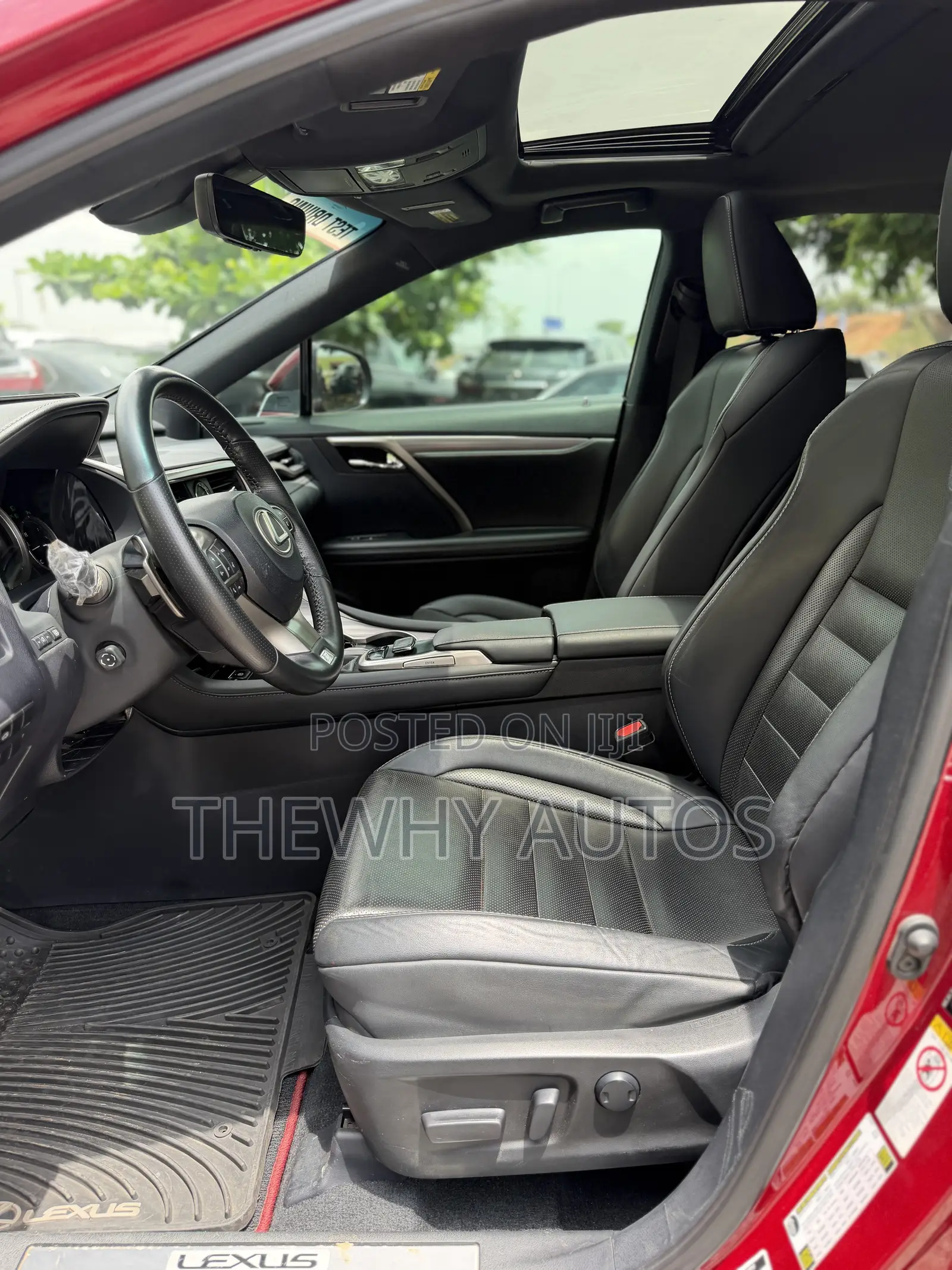 Lexus RX 350 F Sport AWD 2017 Red